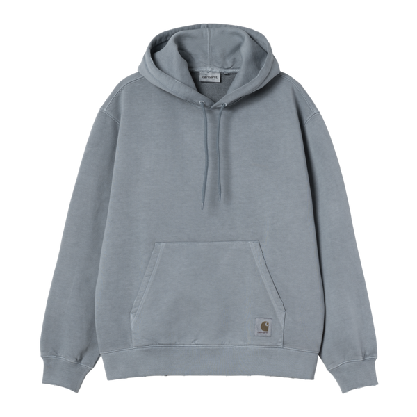 Hooded Torion Sweatshirt Office Blue grind wash