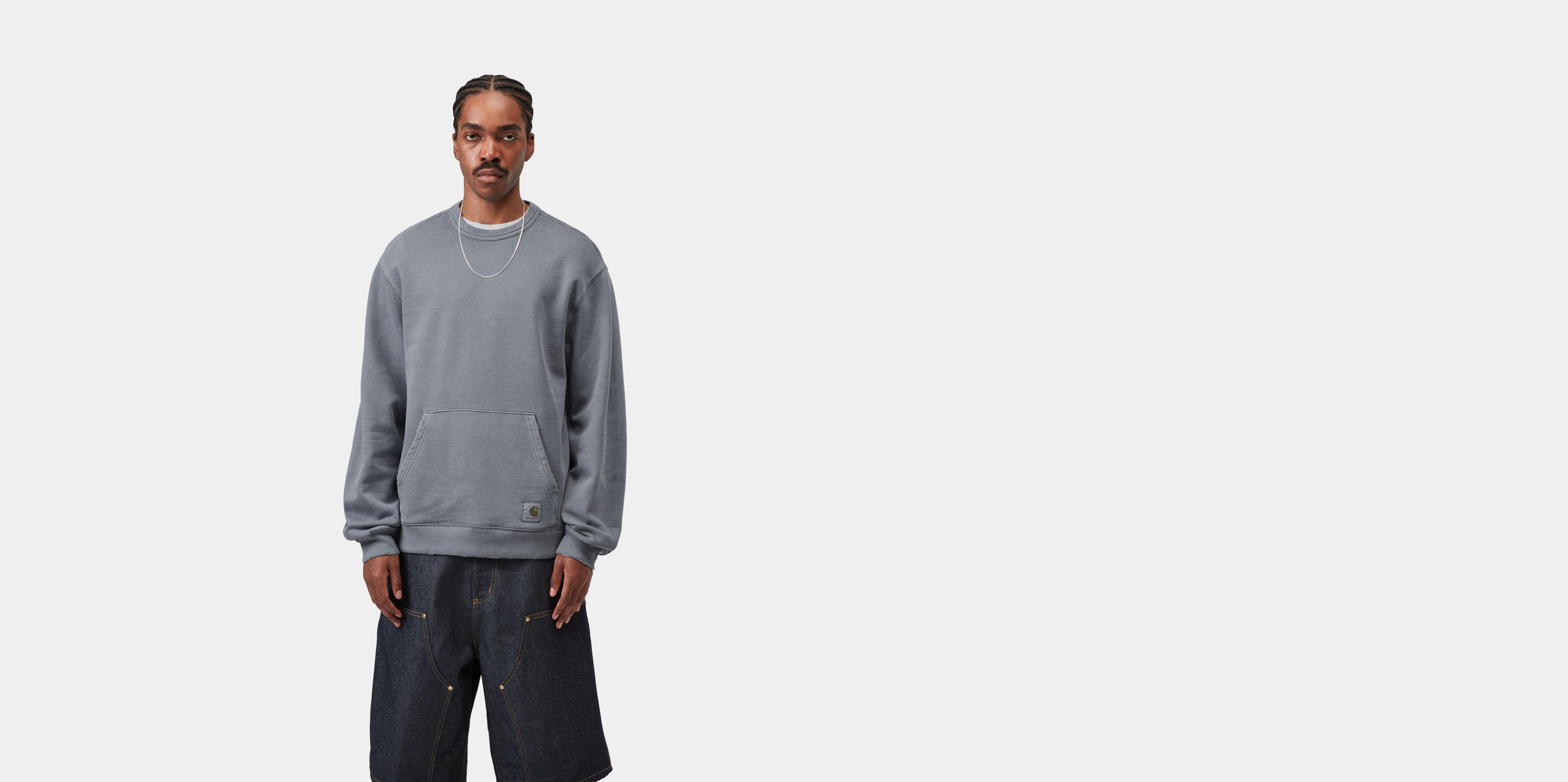 Carhartt WIP Torion Sweatshirt Office Blue grind wash | M | Men