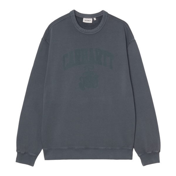 Faded Pond Corps Sweatshirt Deep Night heavy stone wash