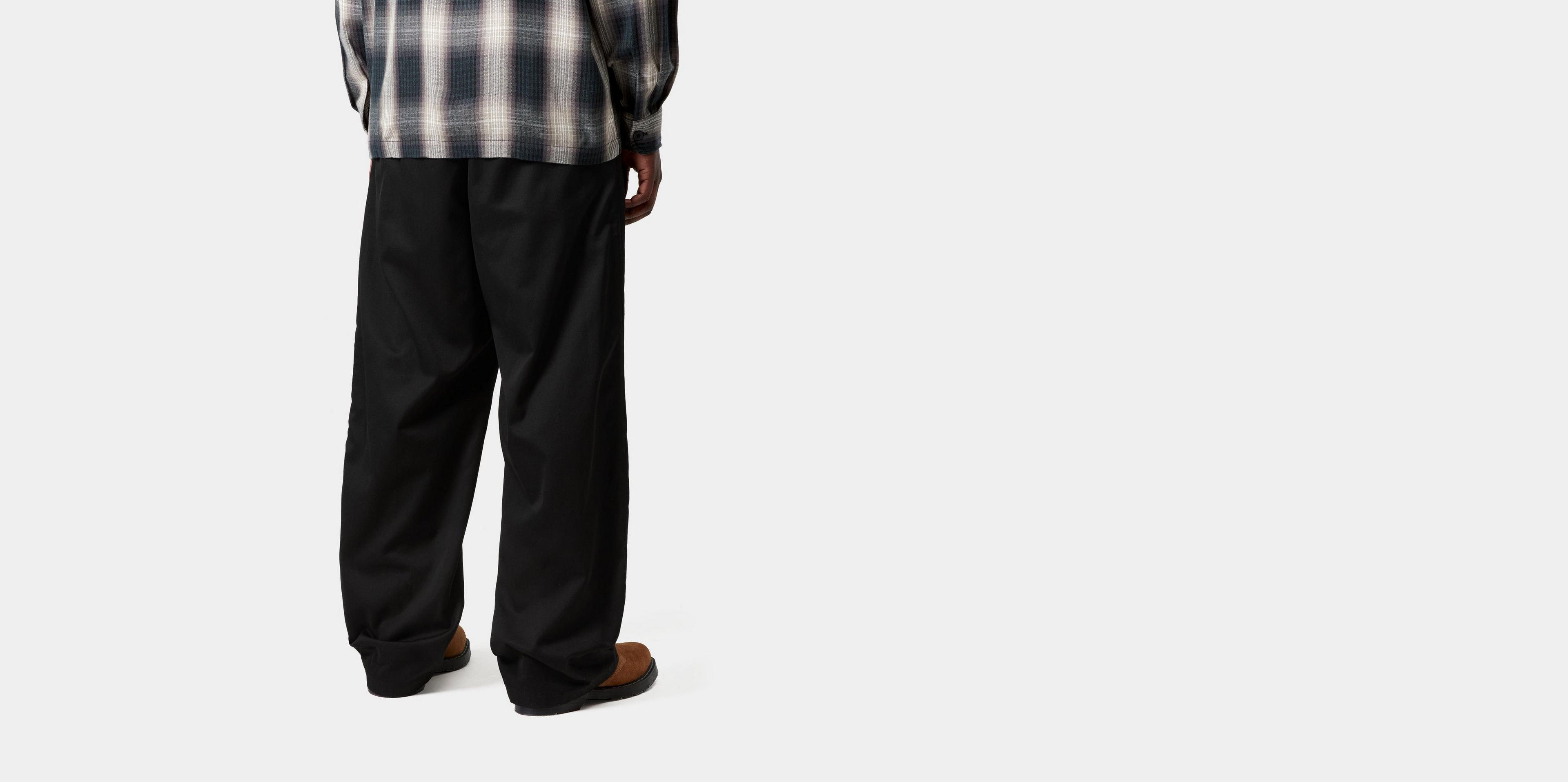 Carhartt WIP Brady Double Knee Chino Pant, Black | Official Online