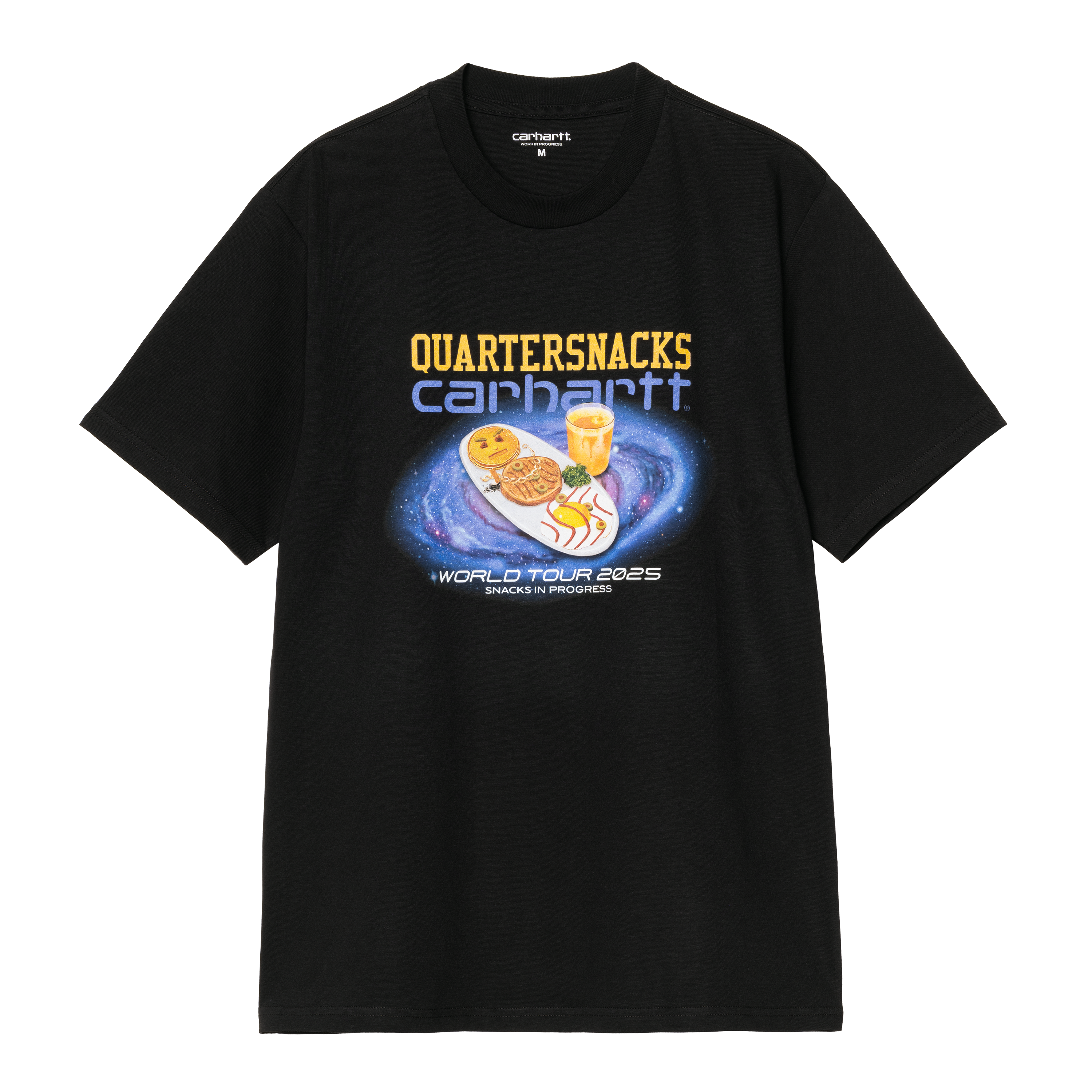 Carhartt WIP Carhartt WIP x Quartersnacks World Tour 2025 T-Shirt in Black