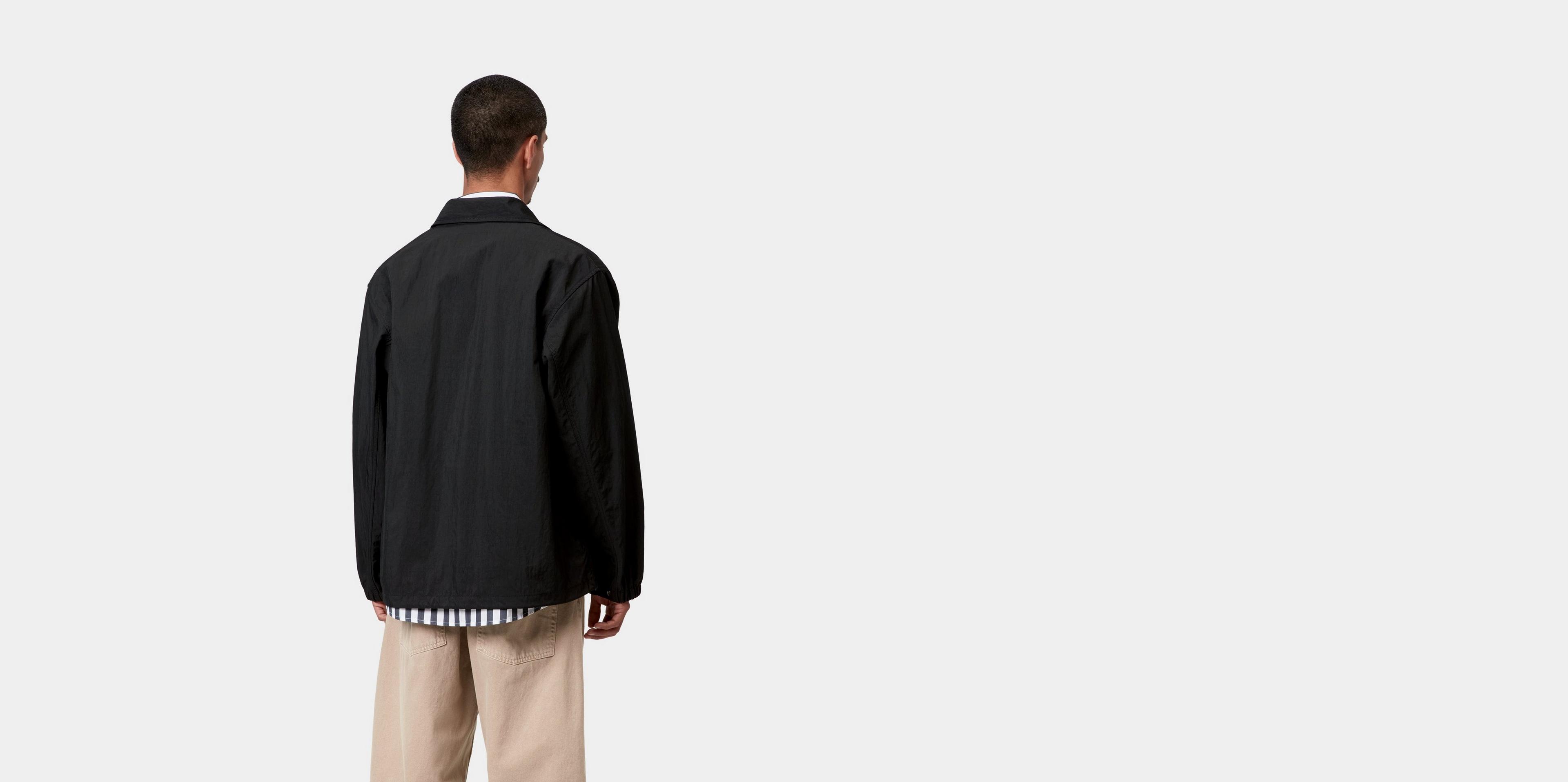 Carhartt WIP Eightynine Coach Jacket, Black / White | Official