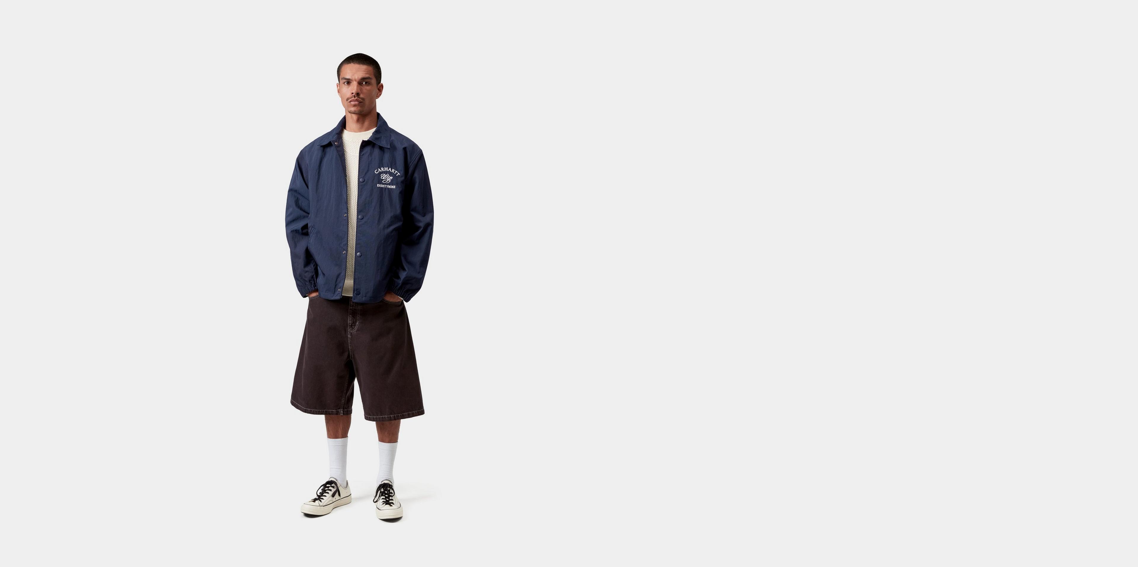 Carhartt WIP Eightynine Coach Jacket, Jupiter / White | Official