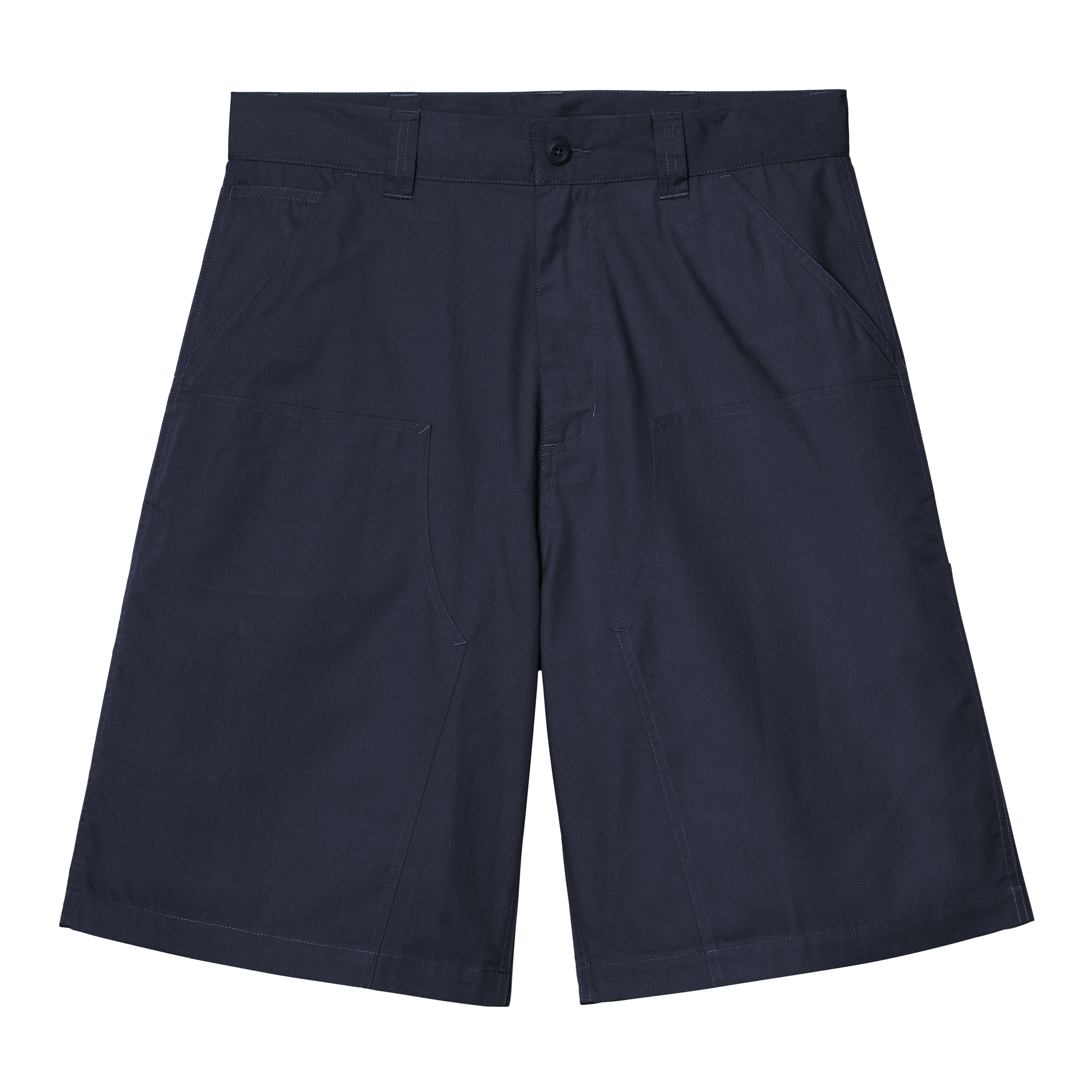 Carhartt WIP Postal Double Knee Short, Blue | Official Online Store
