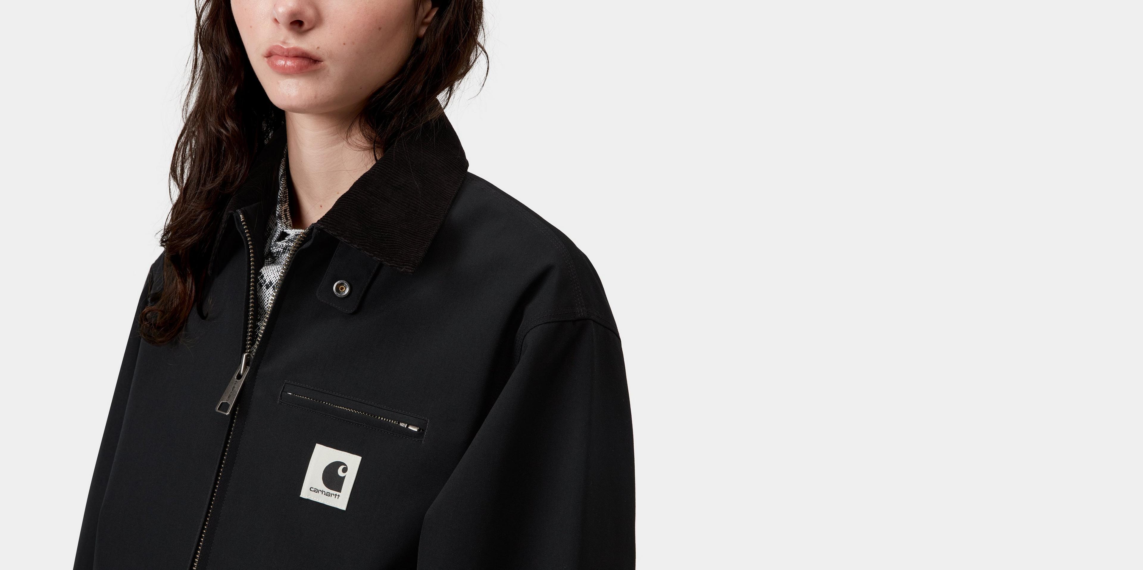 Carhartt WIP Women's Clark Jacket, Black / Black | Official Online