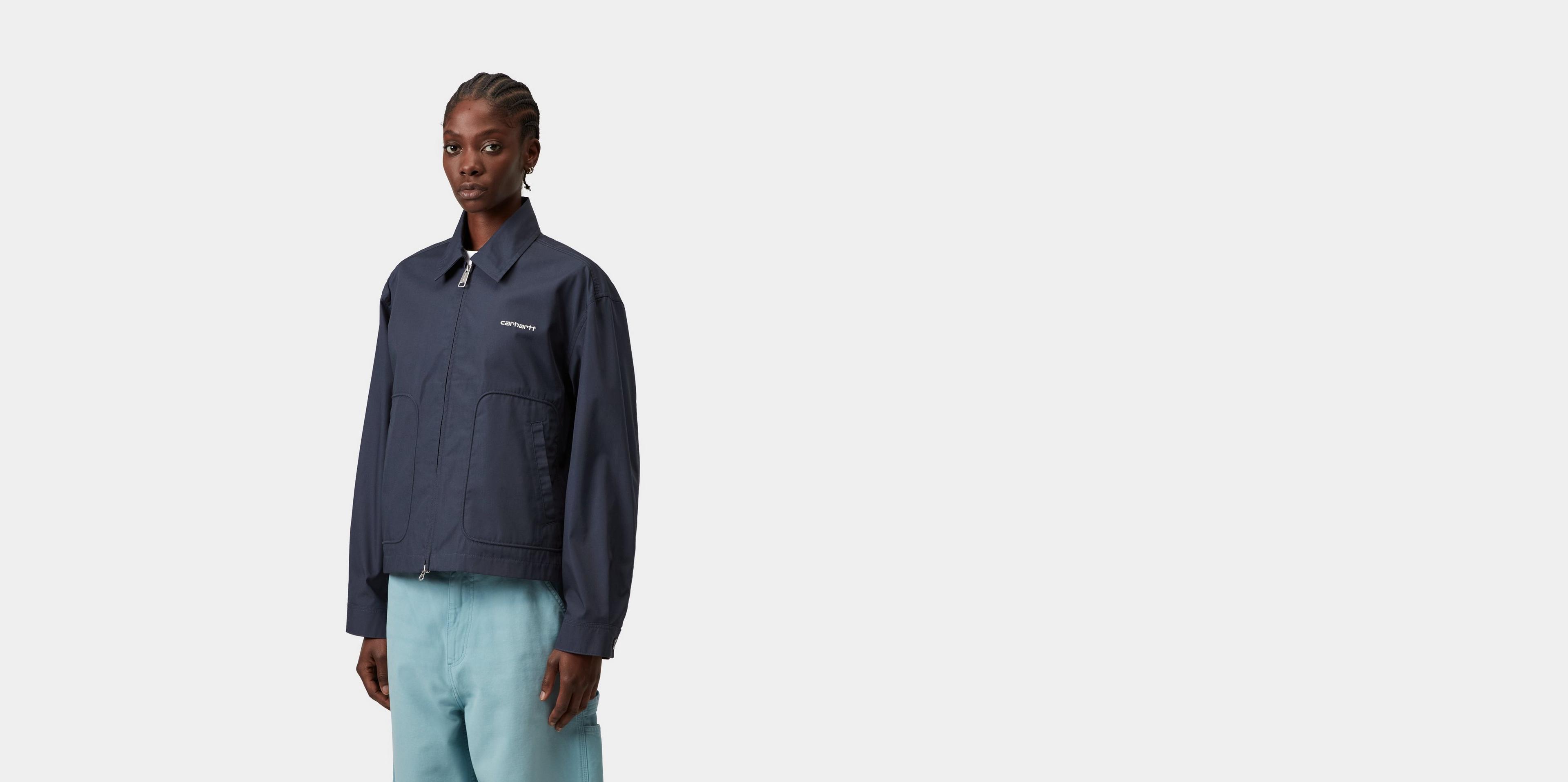 Carhartt WIP Women's Postal Jacket, Blue / Wax | Official Online Store