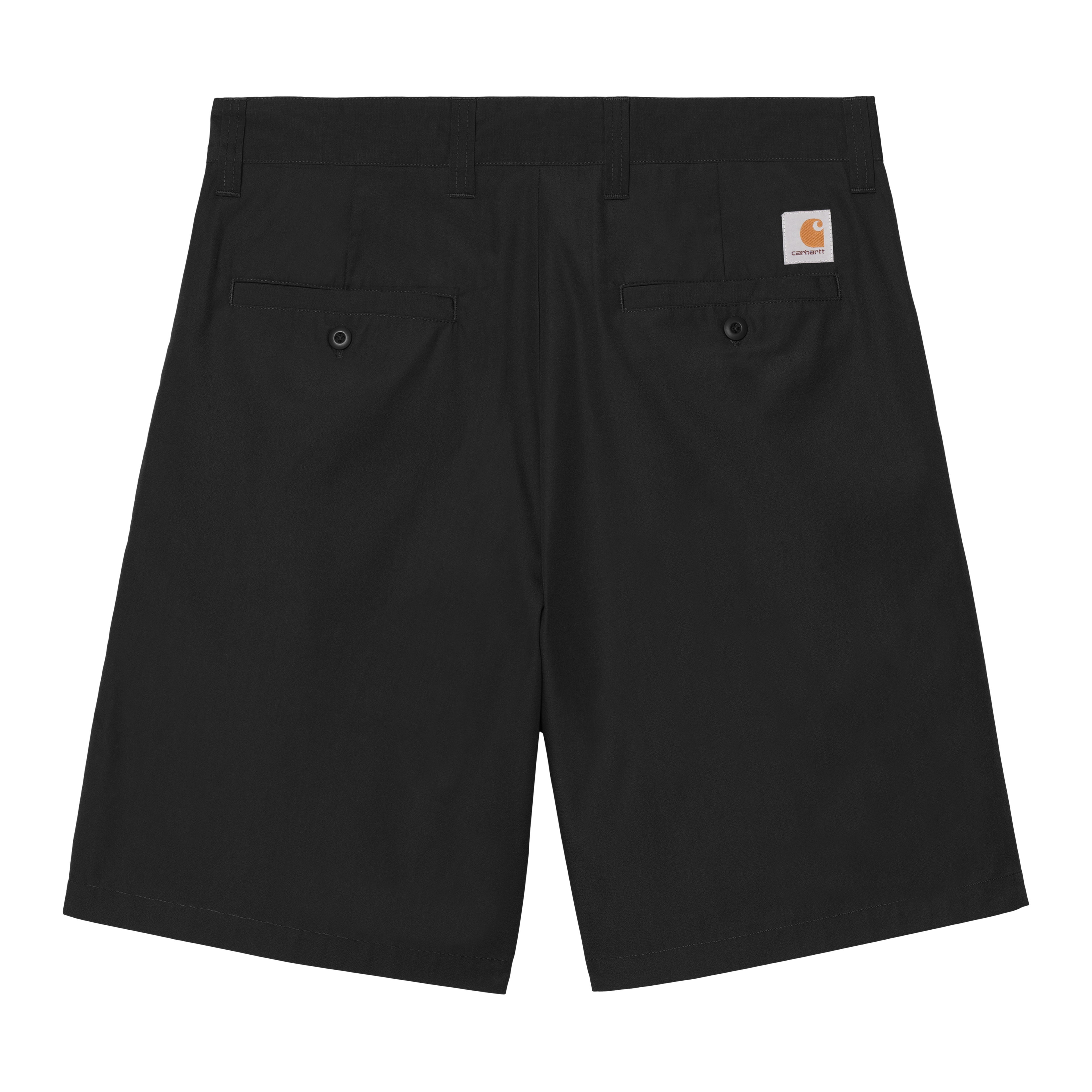 Carhartt WIP Postal Double Knee Short, Black | Official Online Store