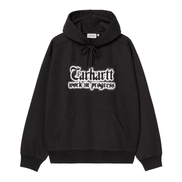 Hooded World Tour Sweatshirt Black
