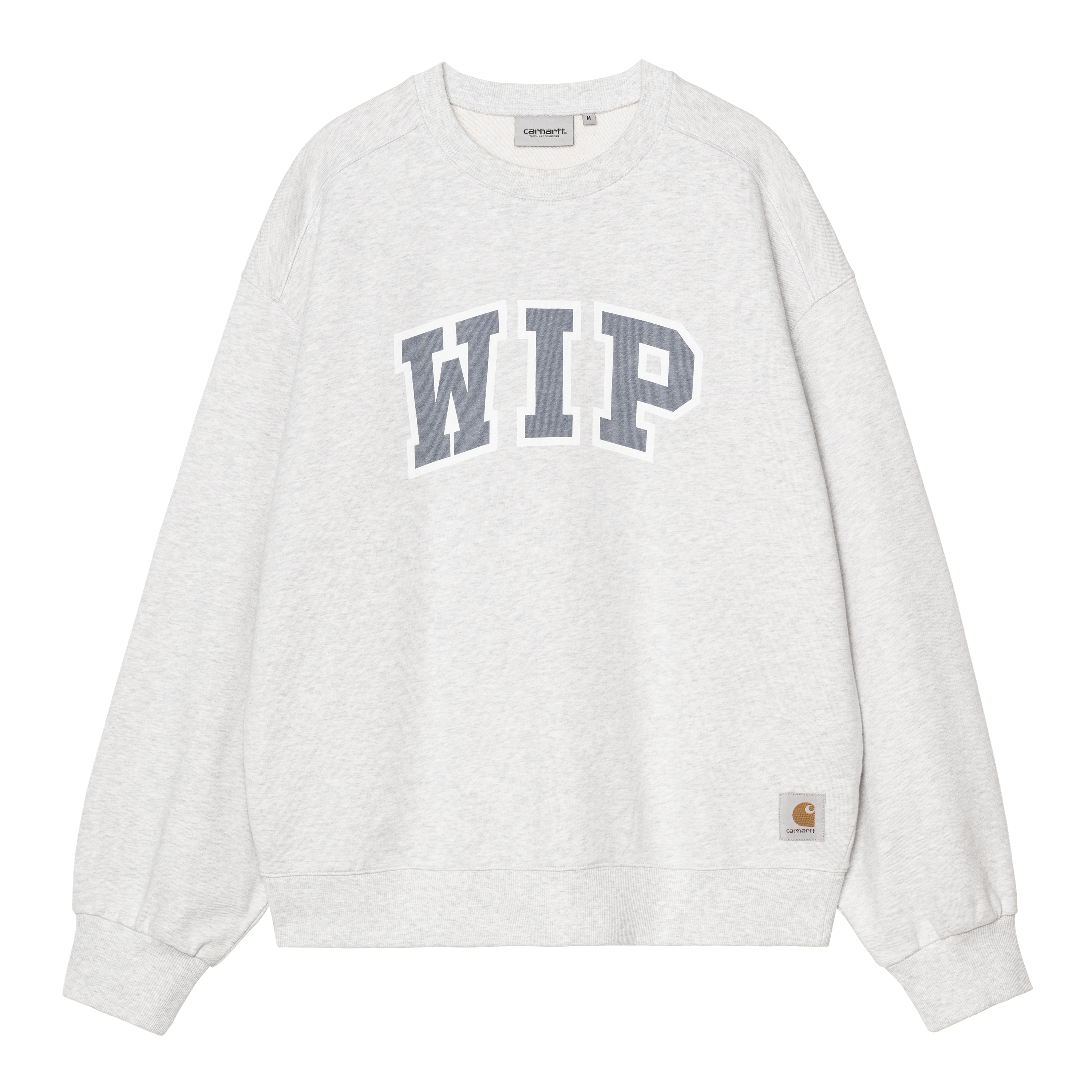 Carhartt WIP WIP III Sweatshirt Ash Heather heavy stone wash | grey | XS | Men
