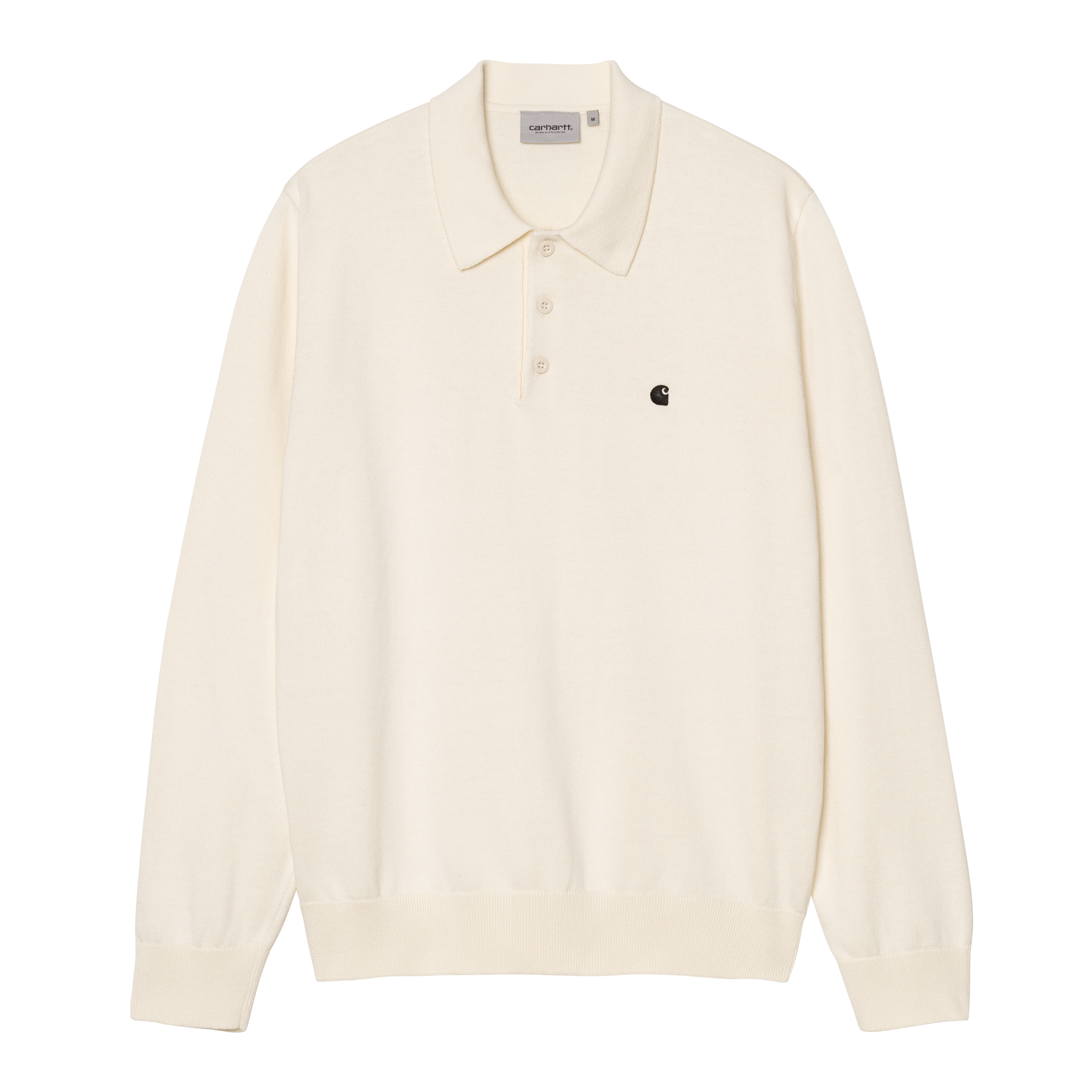 Carhartt WIP L/S Madison Polo Cinnerus / Black | beige | S | Men