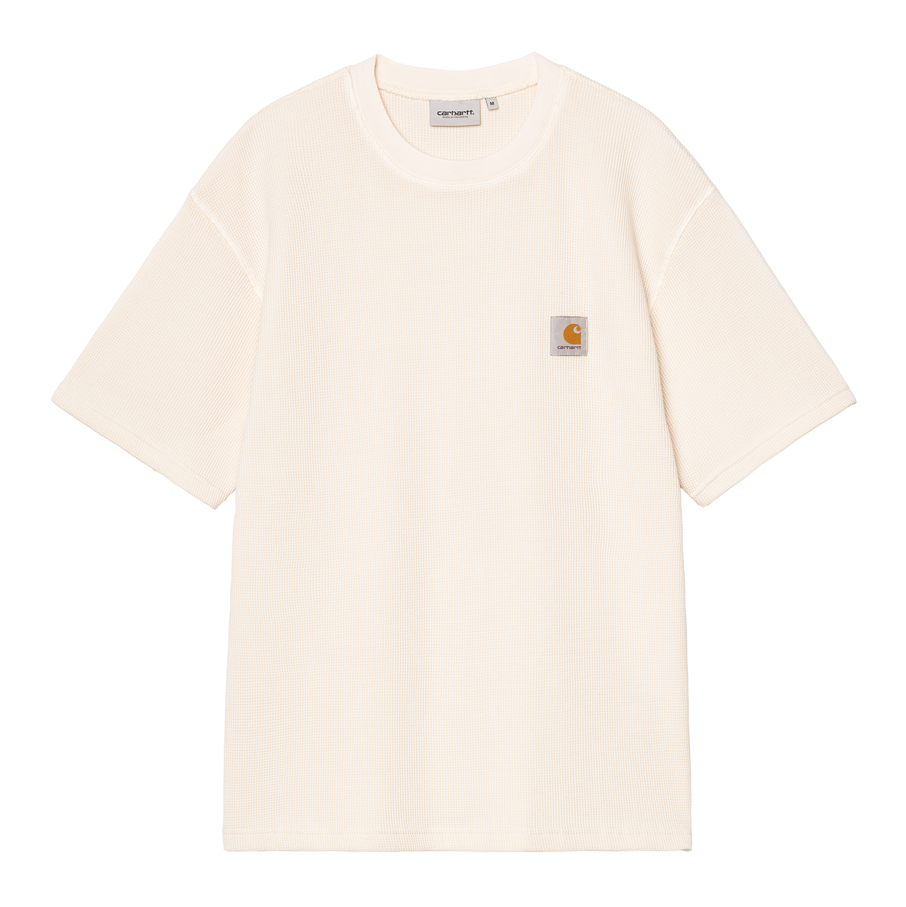 Carhartt WIP S/S Nelson Waffle T-Shirt Natural garment dyed | beige | S | Men
