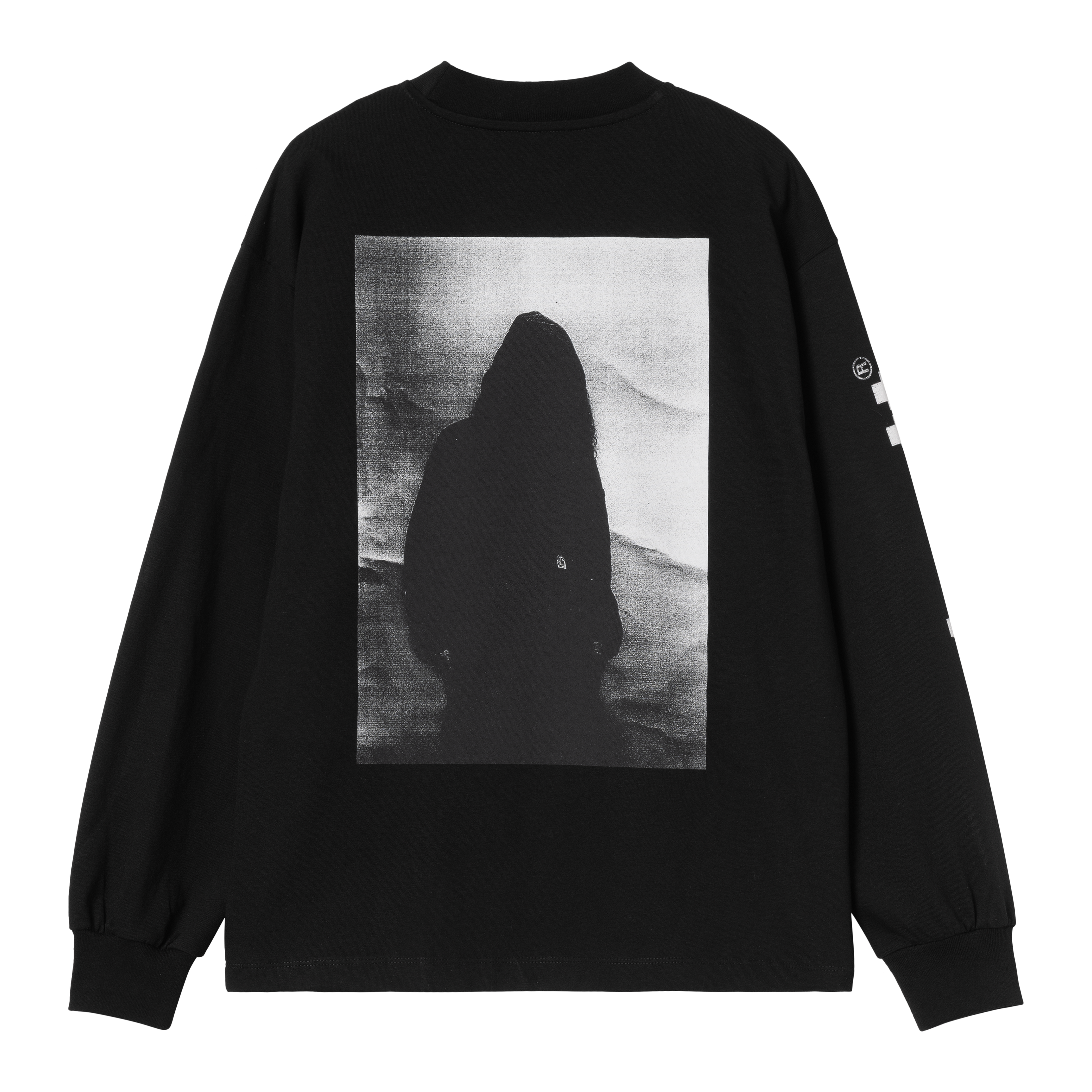 Carhartt WIP Women's L/S Archive Script T-Shirt, Black | Official