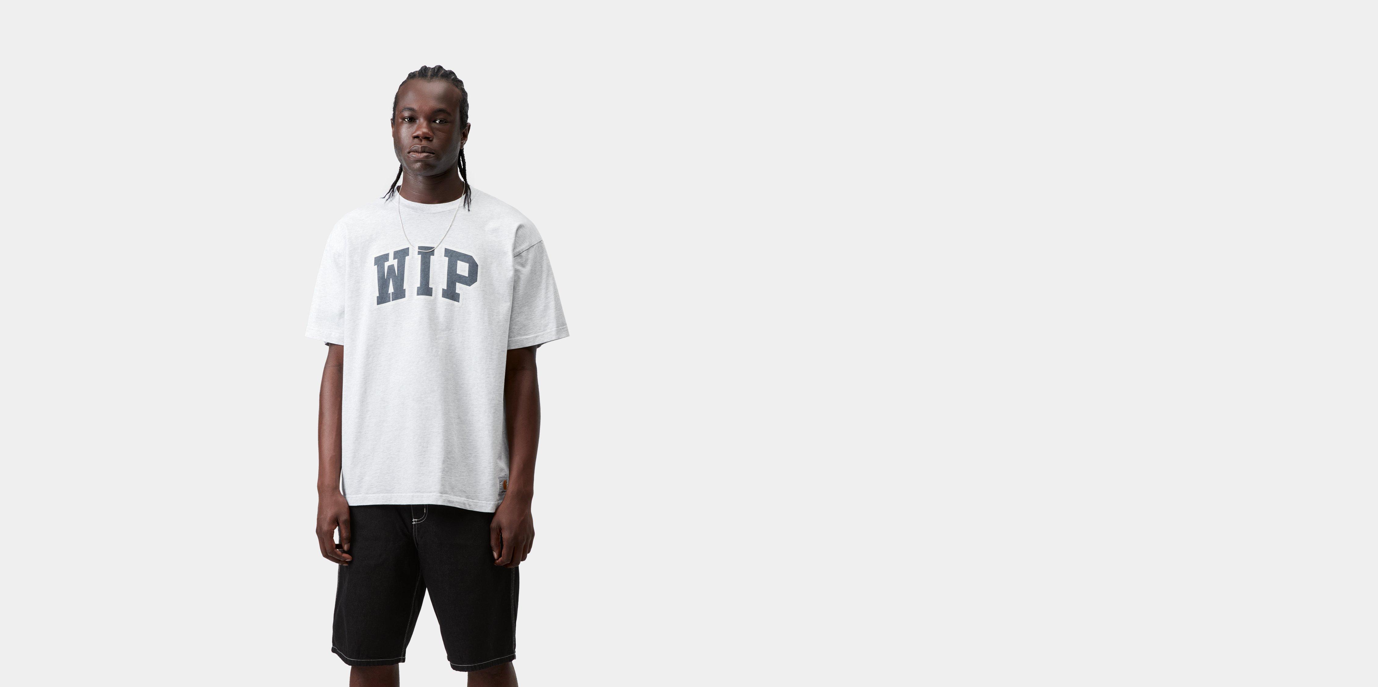 Carhartt WIP S/S WIP III T-Shirt Ash Heather heavy stone wash | grey | M | Men