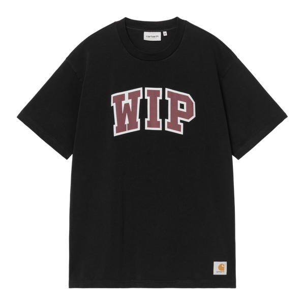S/S WIP III T-Shirt Black heavy stone wash
