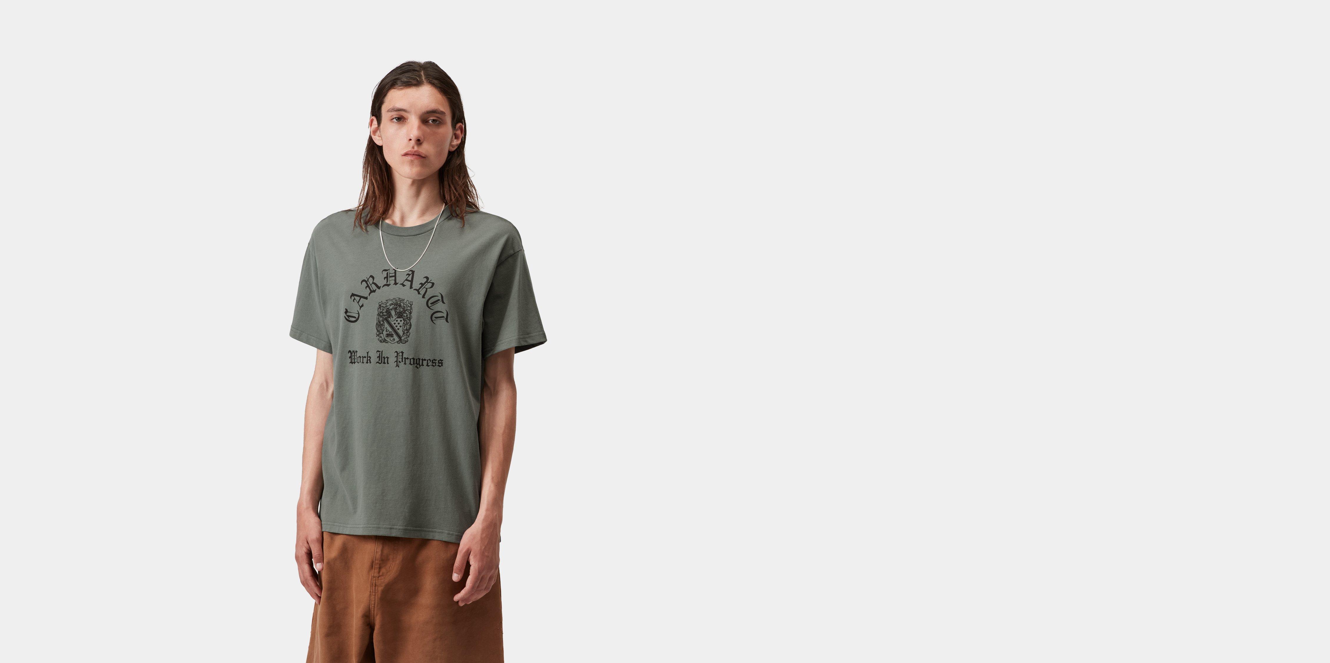 Carhartt WIP S/S Coat Of Arms T-Shirt Velvet Green garment dyed | M | Men