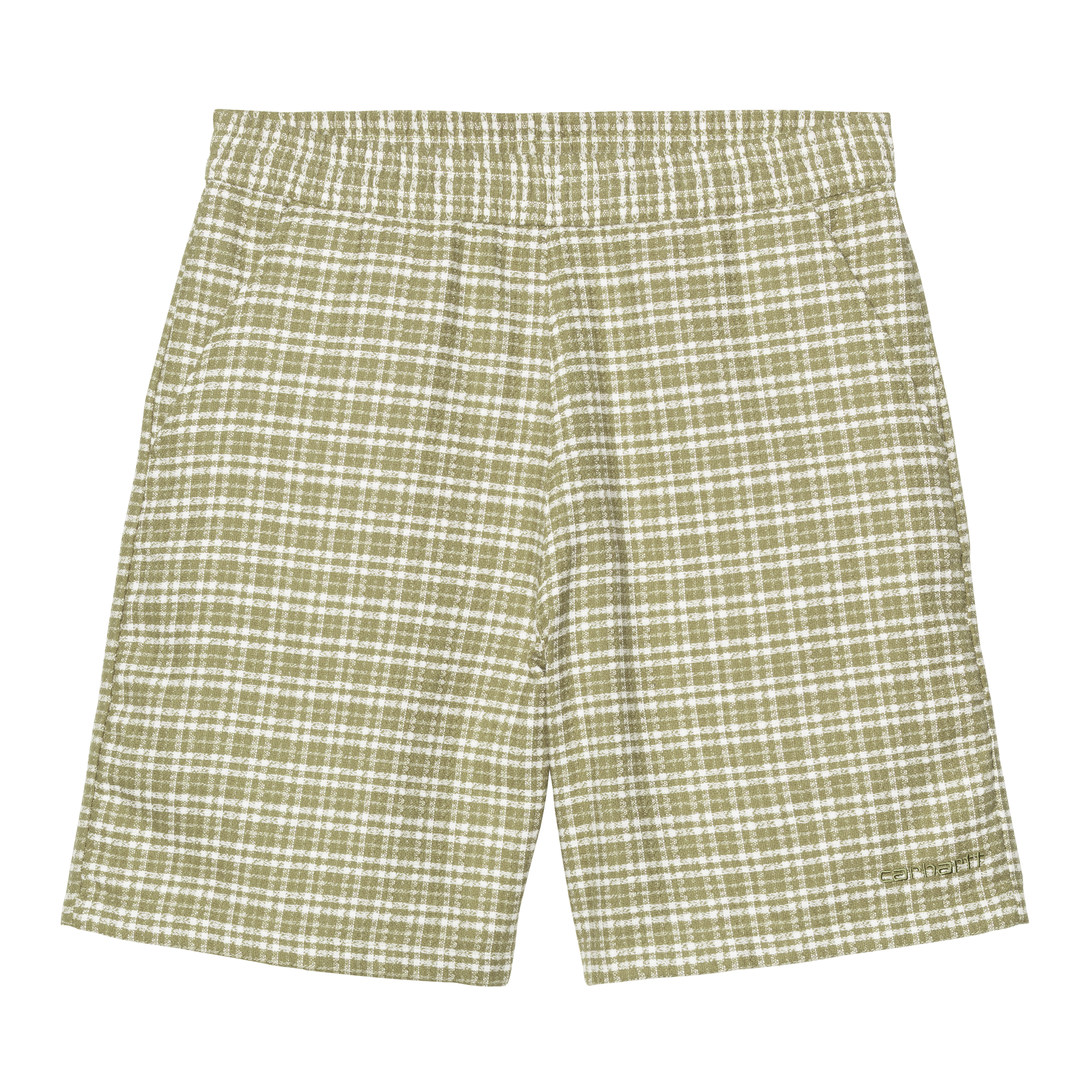 Carhartt WIP Kander Short Kander Check, Snake | green|multicolor | XL | Men