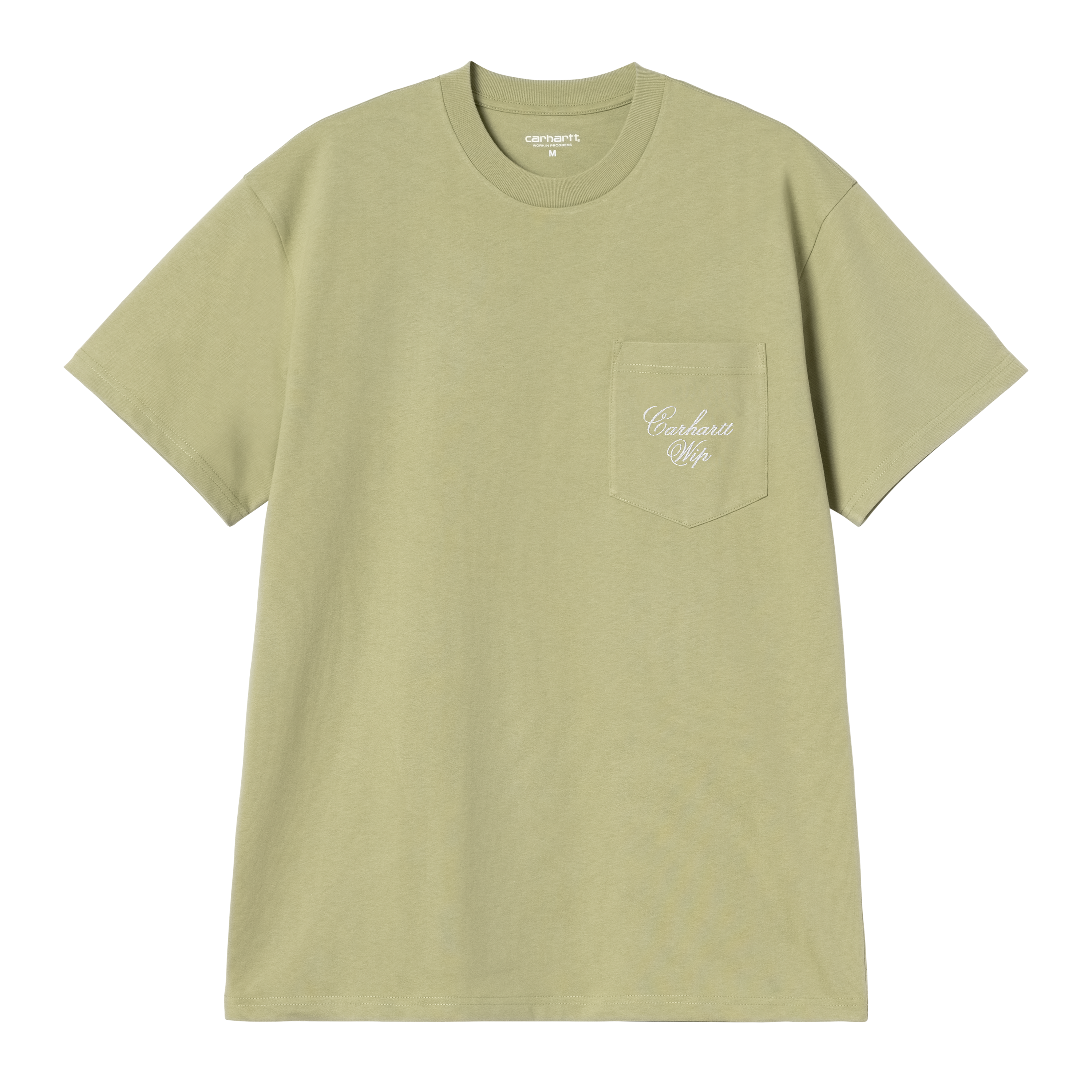 Carhartt WIP S/S Longhand Pocket T-Shirt Gentle Green / White | XL | Men
