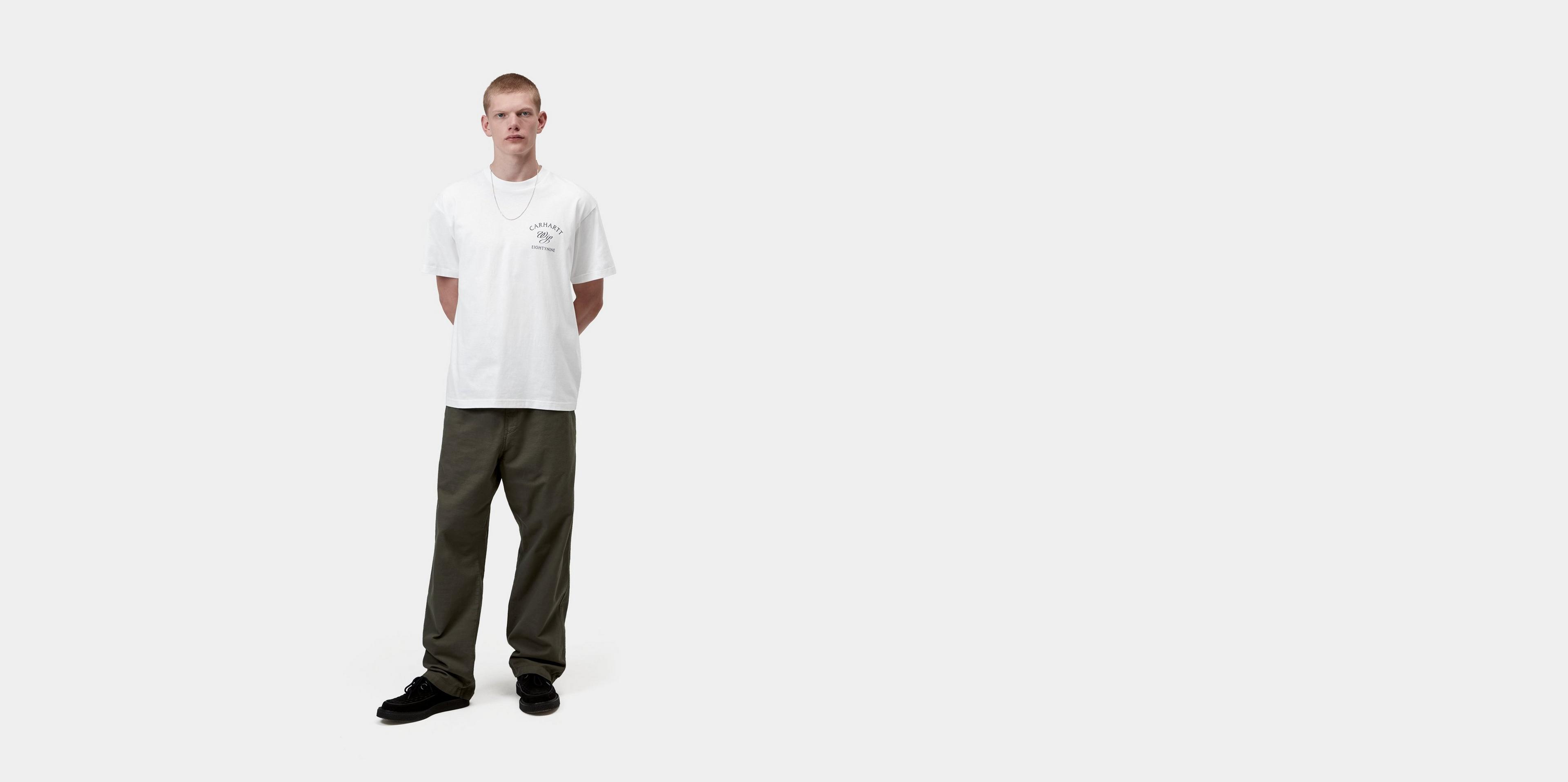 Carhartt WIP S/S Eightynine T-Shirt, White | Official Online Store