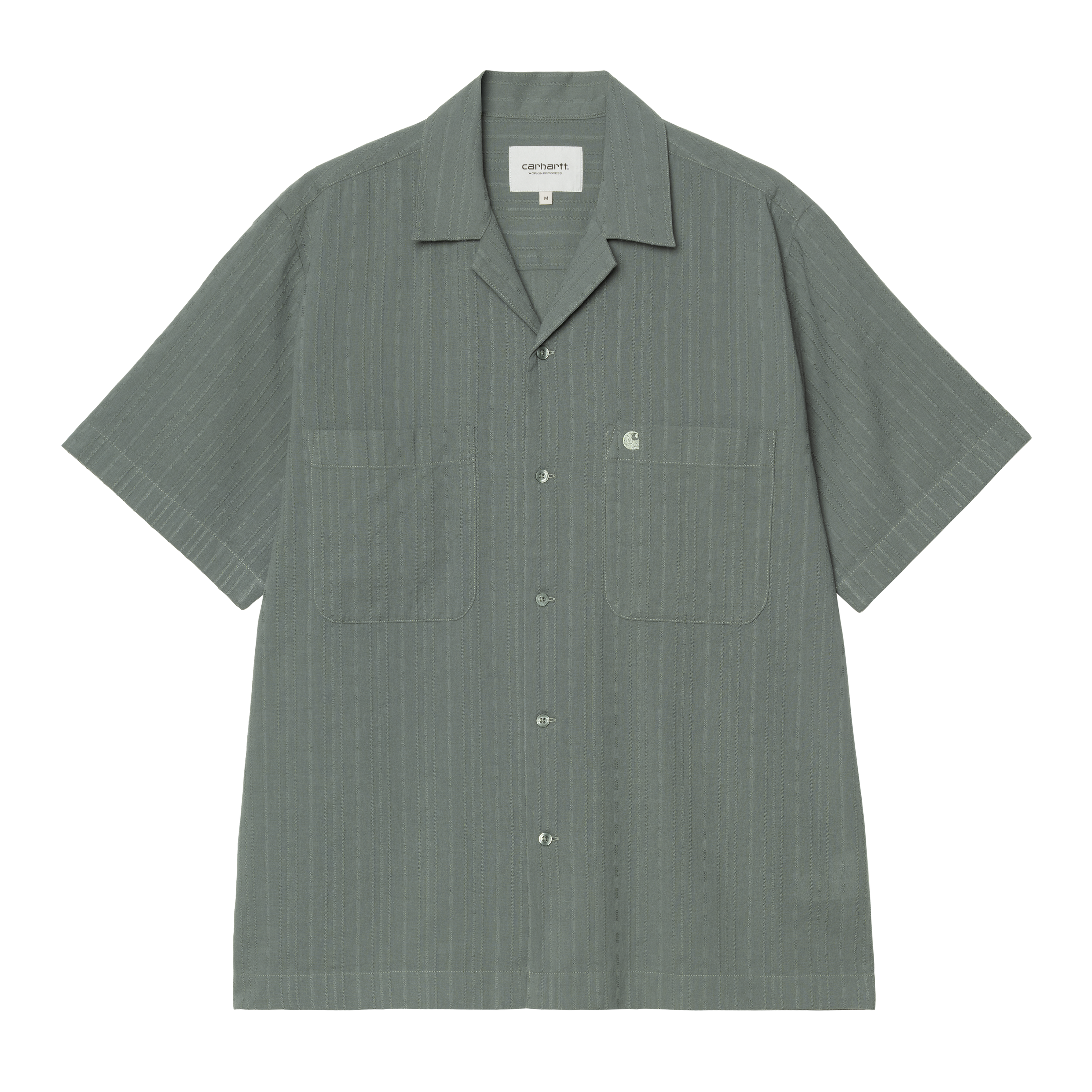 Carhartt WIP S/S Signet Shirt, Mirror | Official Online Store