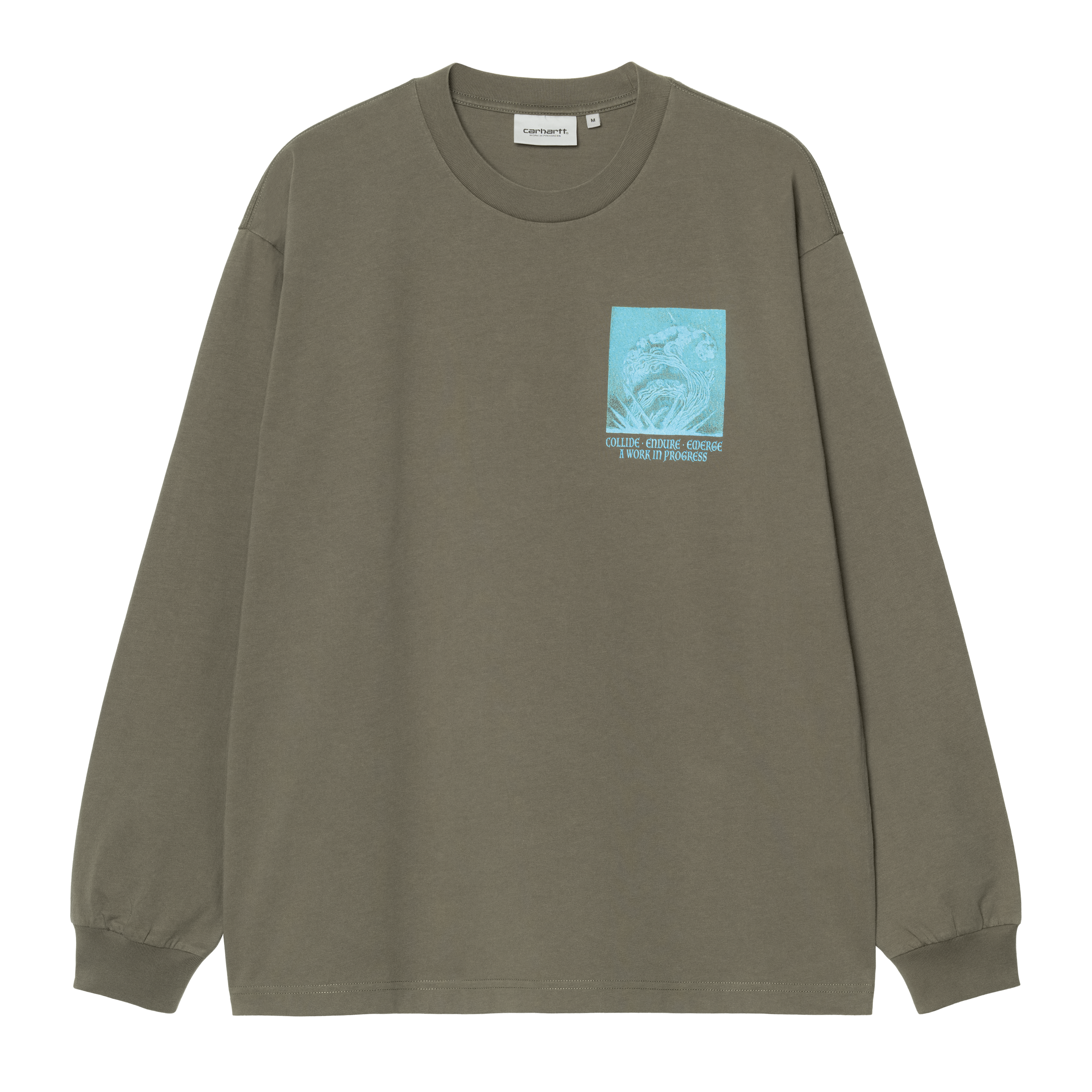 Carhartt WORK IN PROGRESS ストライカー シャツ L Carhartt WIP L/S Emerge T-Shirt, Leaf | Official Online Store