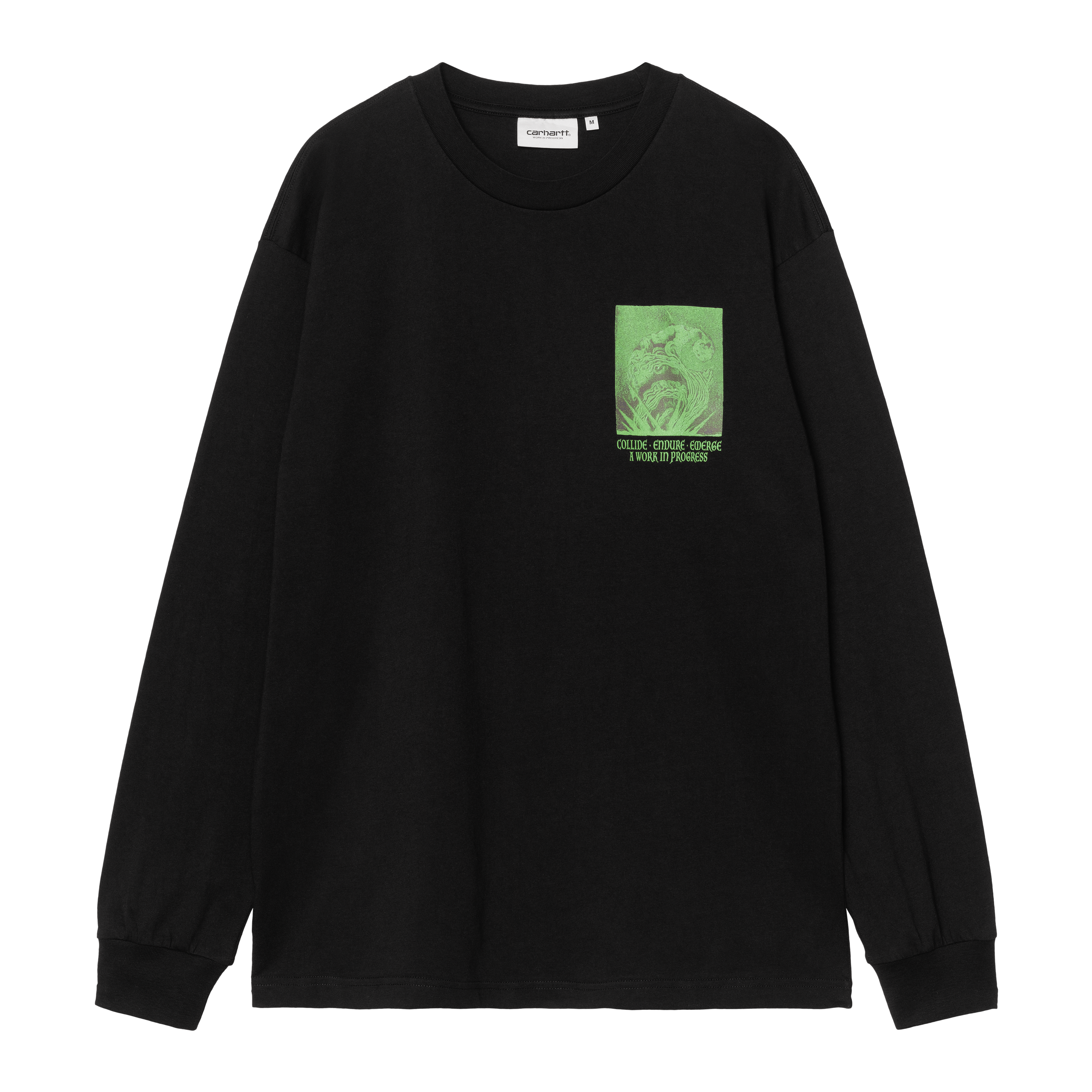 Carhartt WIP F.C.Real Bristol x Carhartt WIP Pocket L/S Tee, Black