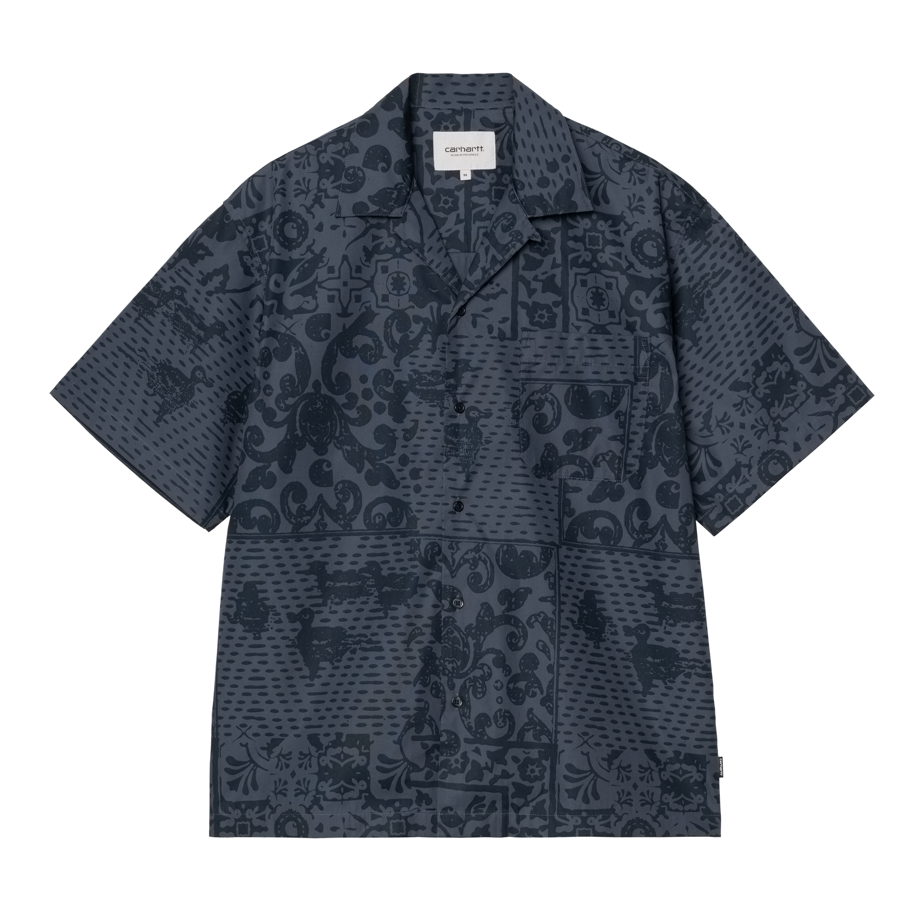 Carhartt WIP S/S Snake Camo Shirt, Snake Camo, Leaf | Official