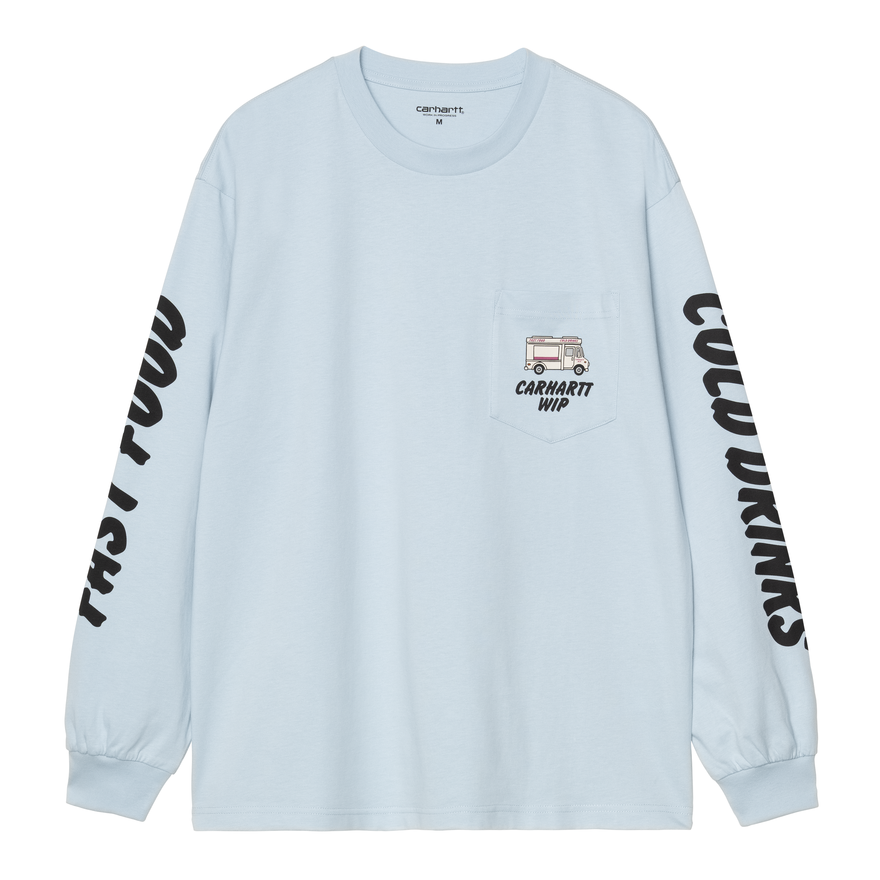 Carhartt WIP L/S Cold Drinks T-Shirt, Icaria | Official Online Store