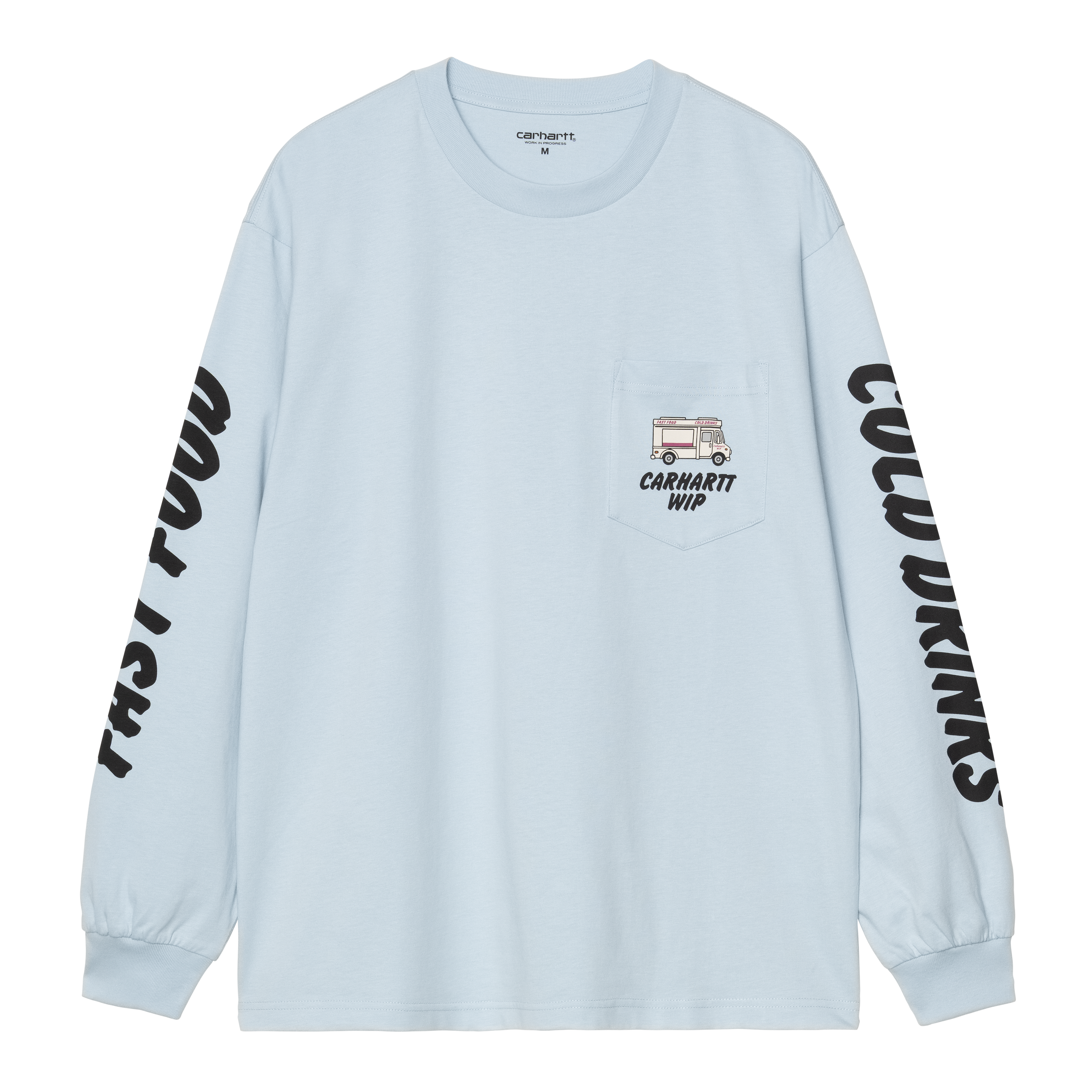 Carhartt WIP L/S Cold Drinks T-Shirt, Icaria | Official Online Store