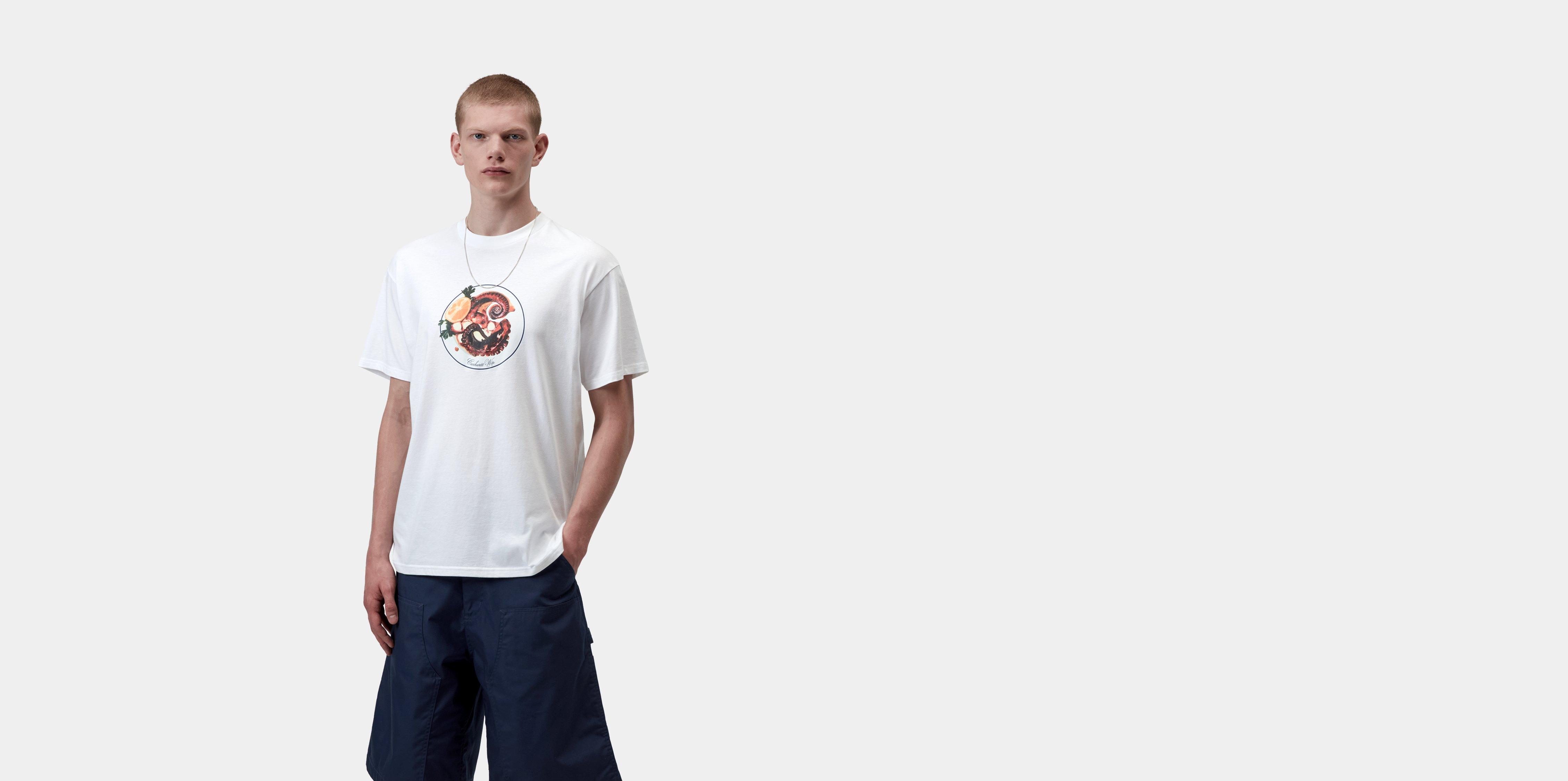 Carhartt WIP S/S Octopus T-Shirt White | S | Men