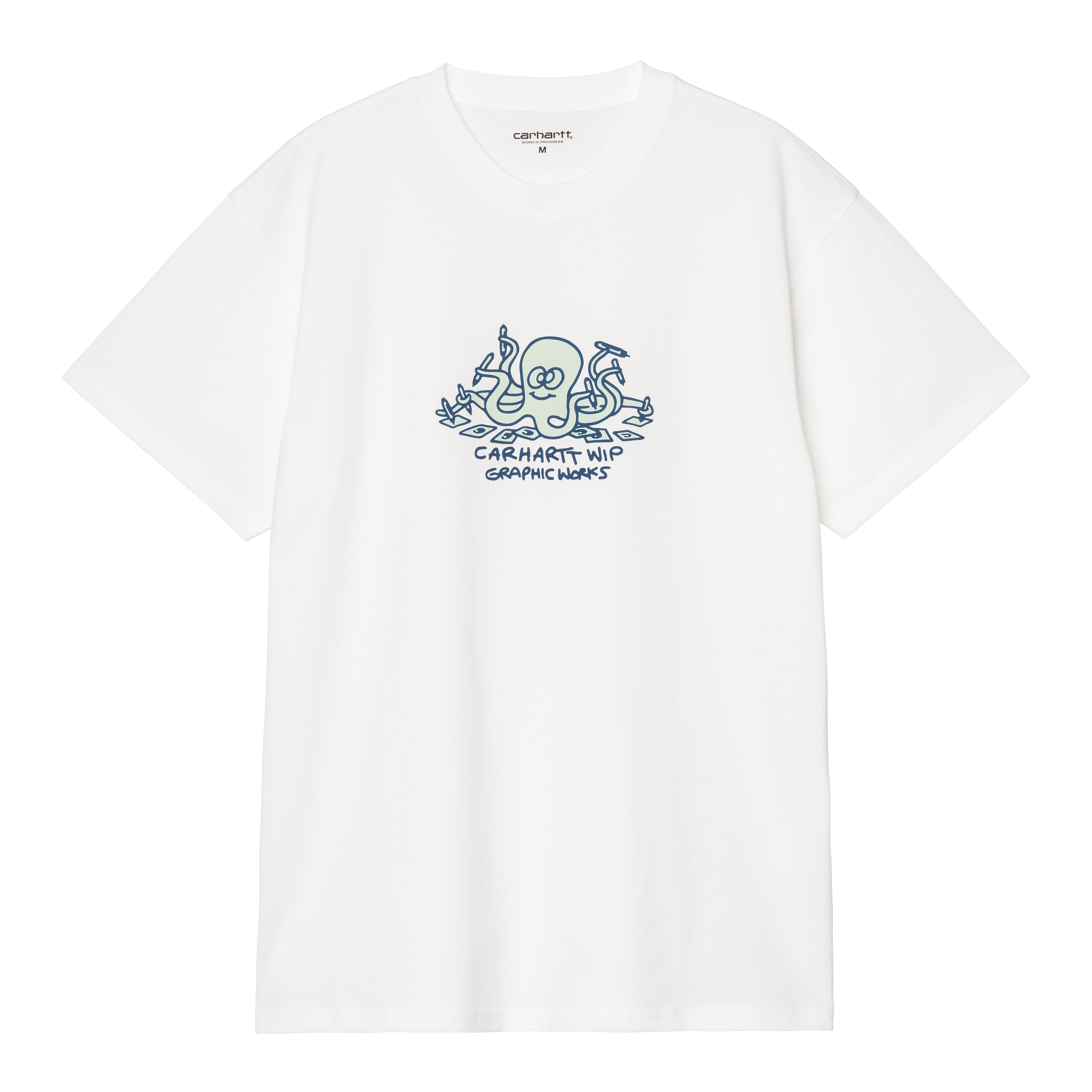 Carhartt WIP S/S Ink Lab T-Shirt White | S | Men