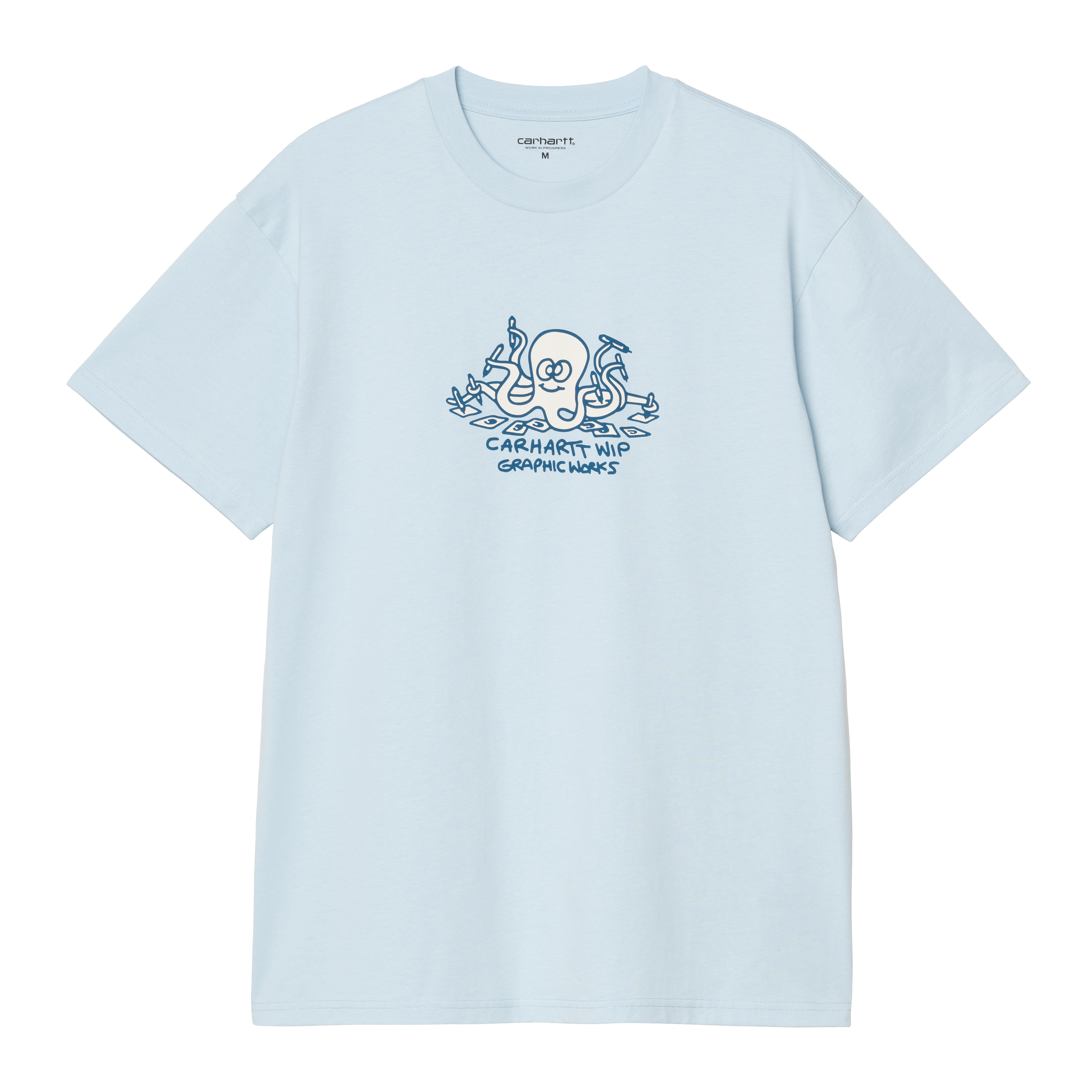 Carhartt WIP S/S Ink Lab T-Shirt Icaria | blue | L | Men