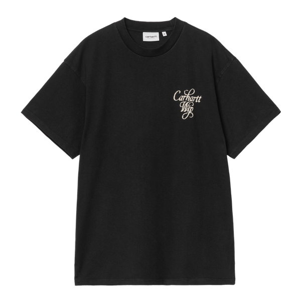S/S Vestige T-Shirt Black stone washed