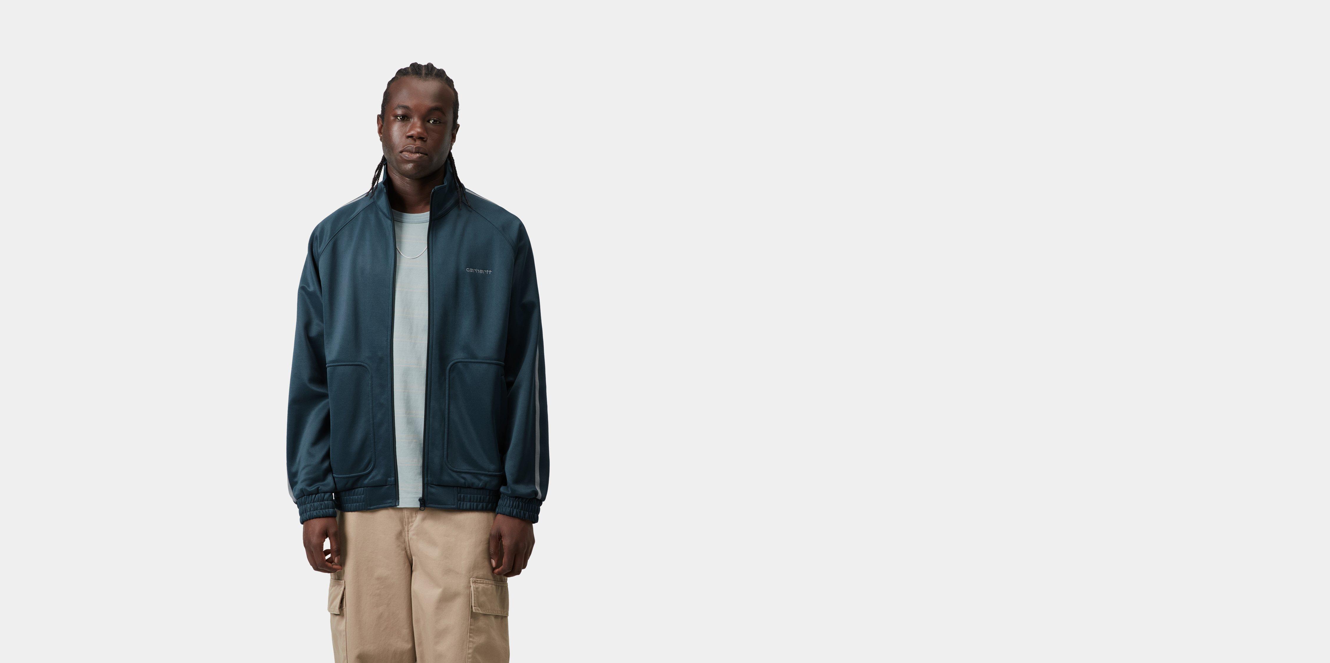 Carhartt WIP Bolar Sweat Jacket Blue River / Mirror | S | Men