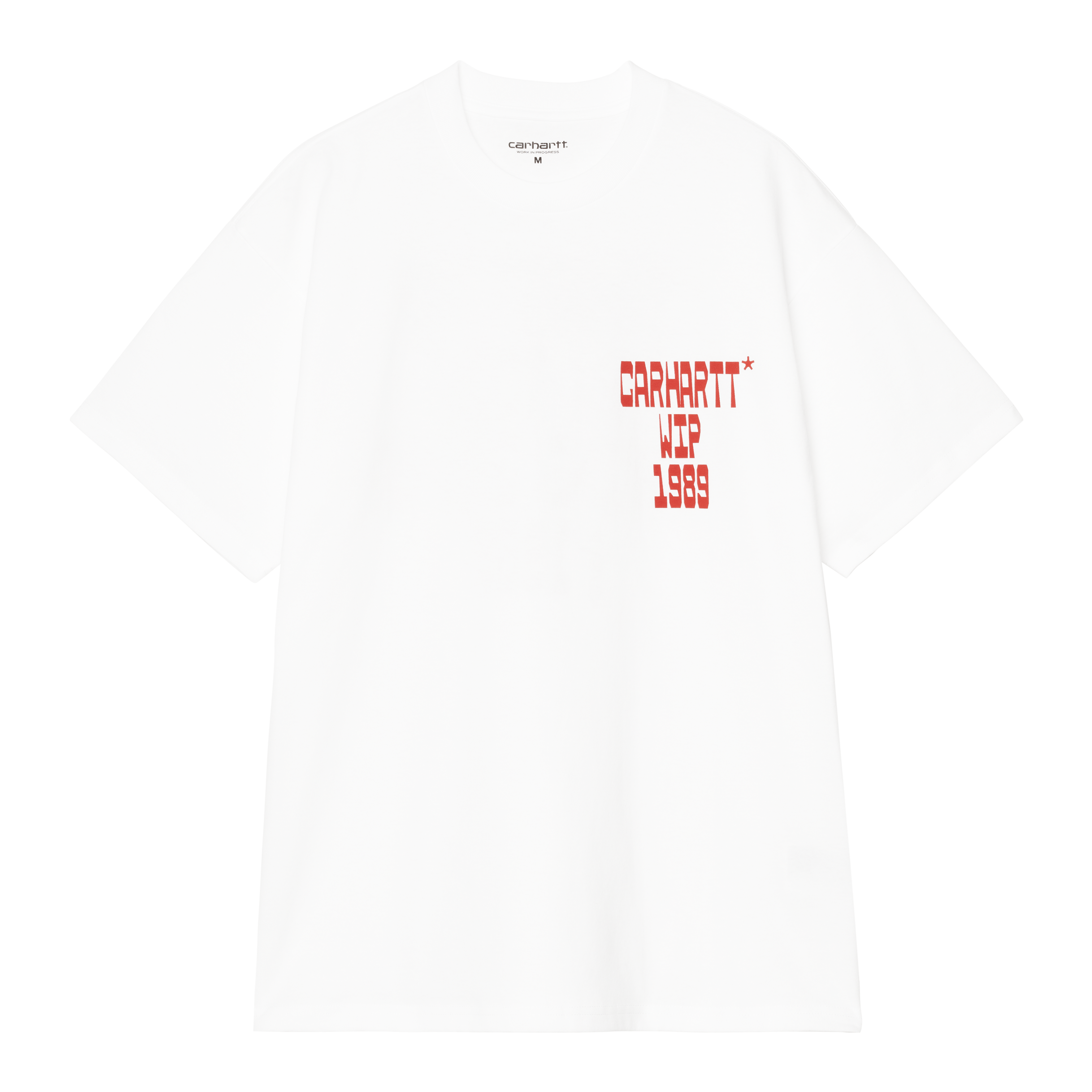 Carhartt WIP S/S Blocks T-Shirt, White | Official Online Store