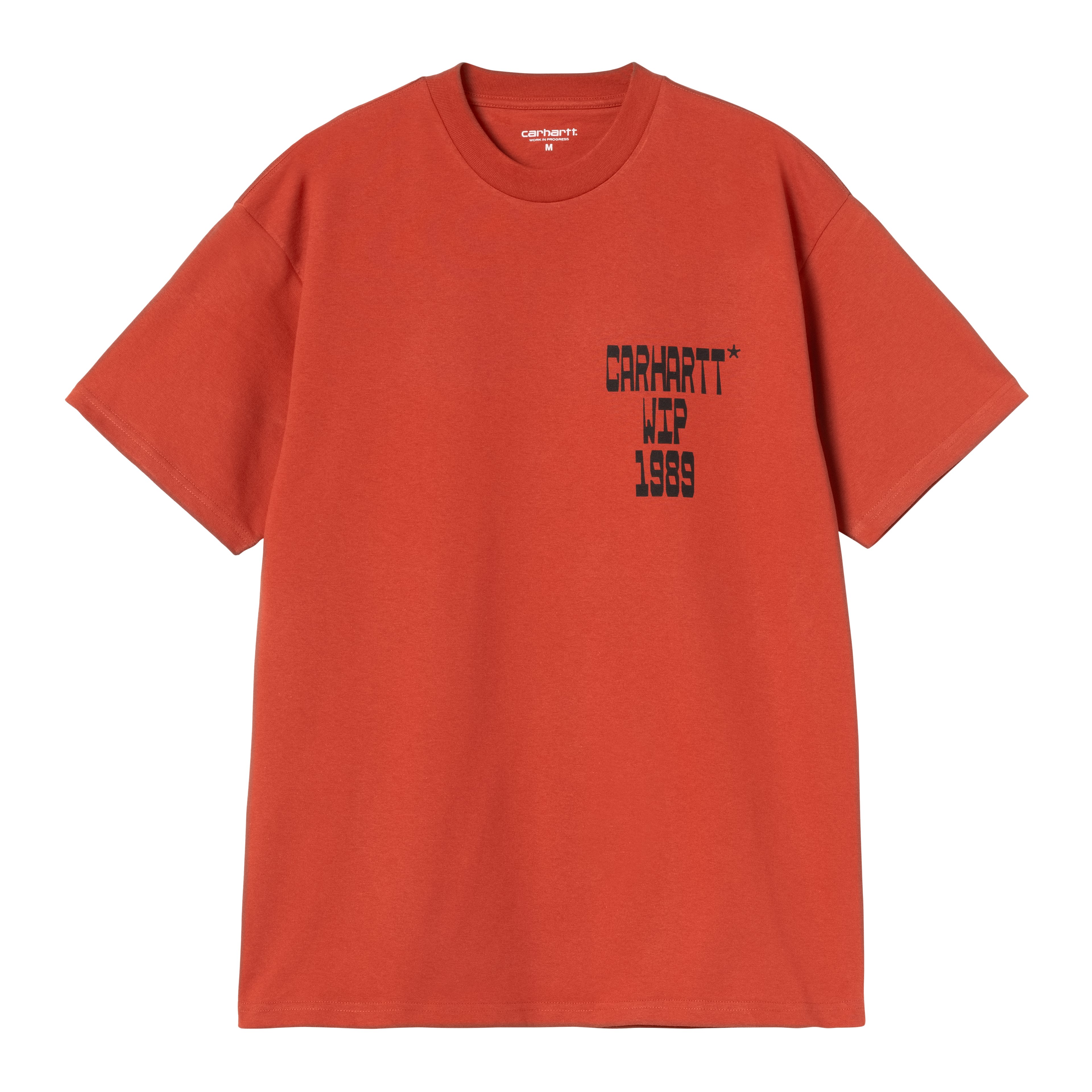 Carhartt WIP S/S Blocks T-Shirt, Oxide Red | Official Online Store
