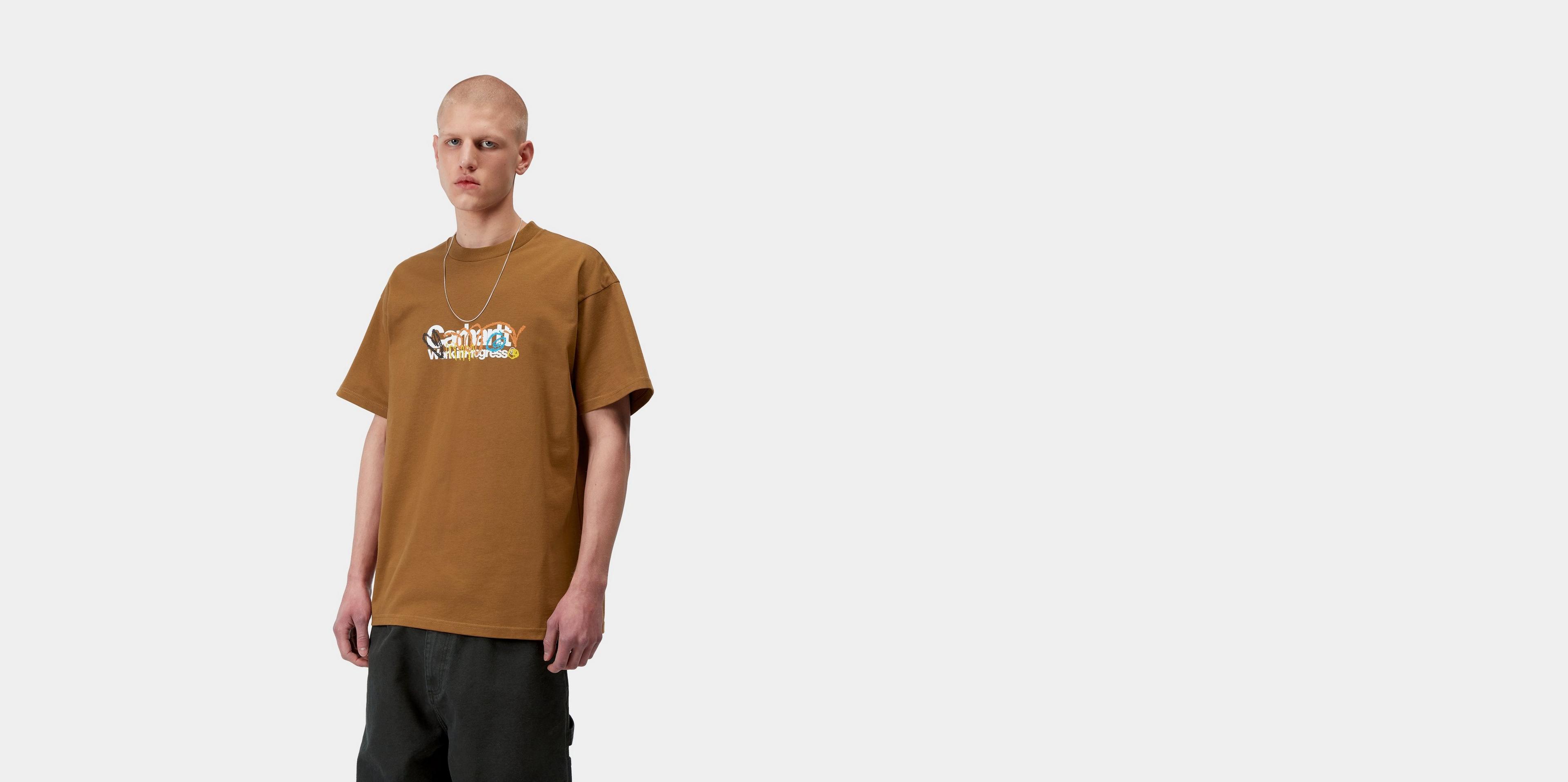 Carhartt WIP S/S Primary T-Shirt, Hamilton Brown | Official Online 