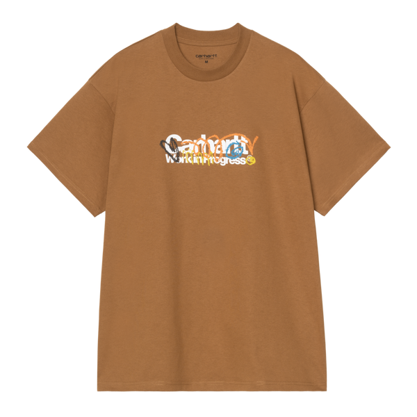 S/S Primary T-Shirt Hamilton Brown
