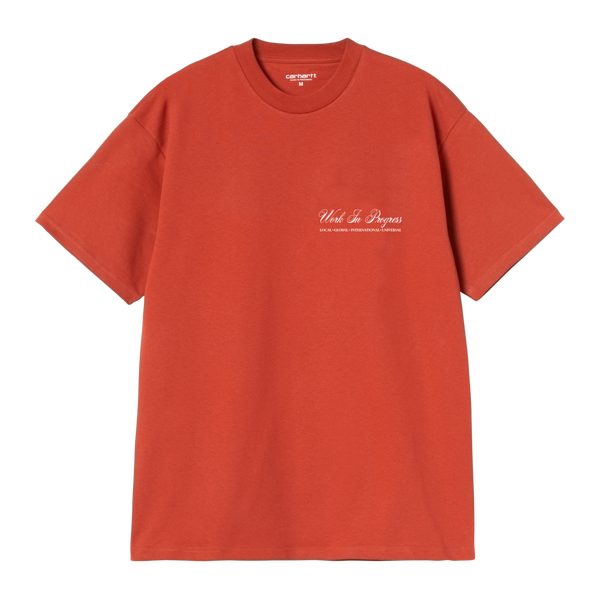 S/S Cloud Heart T-Shirt Oxide Red