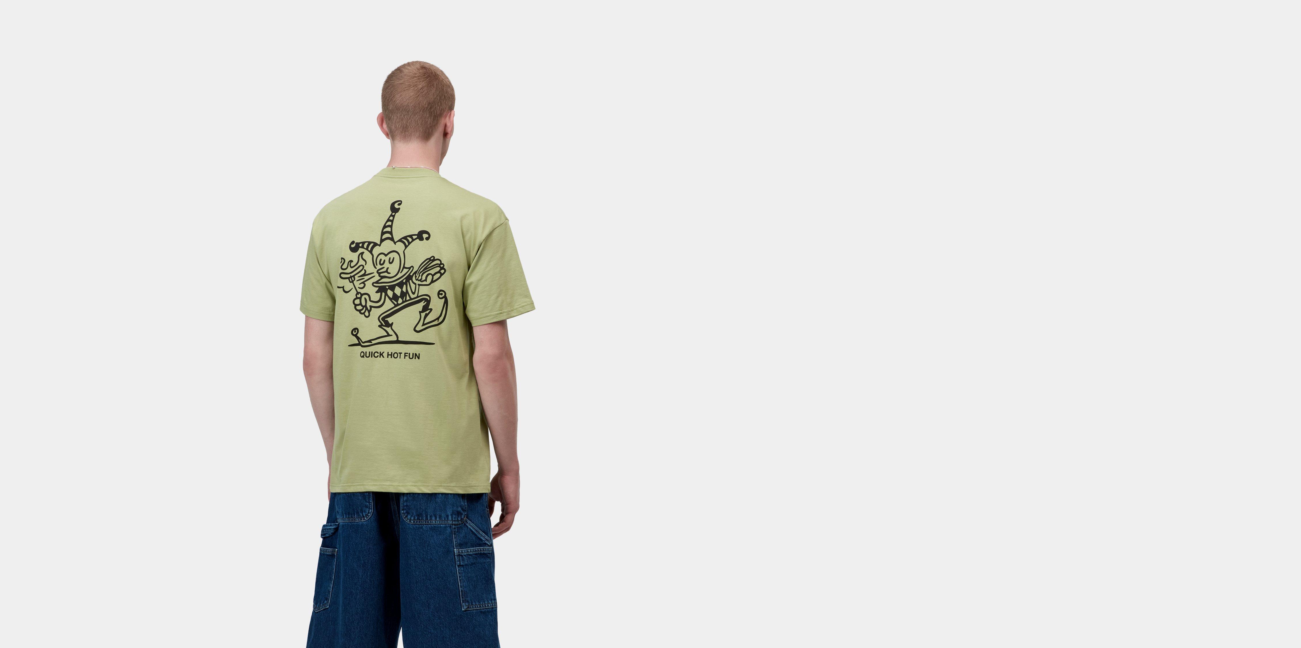 Carhartt WIP S/S Harlequin BBQ T-Shirt Gentle Green | XS | Men