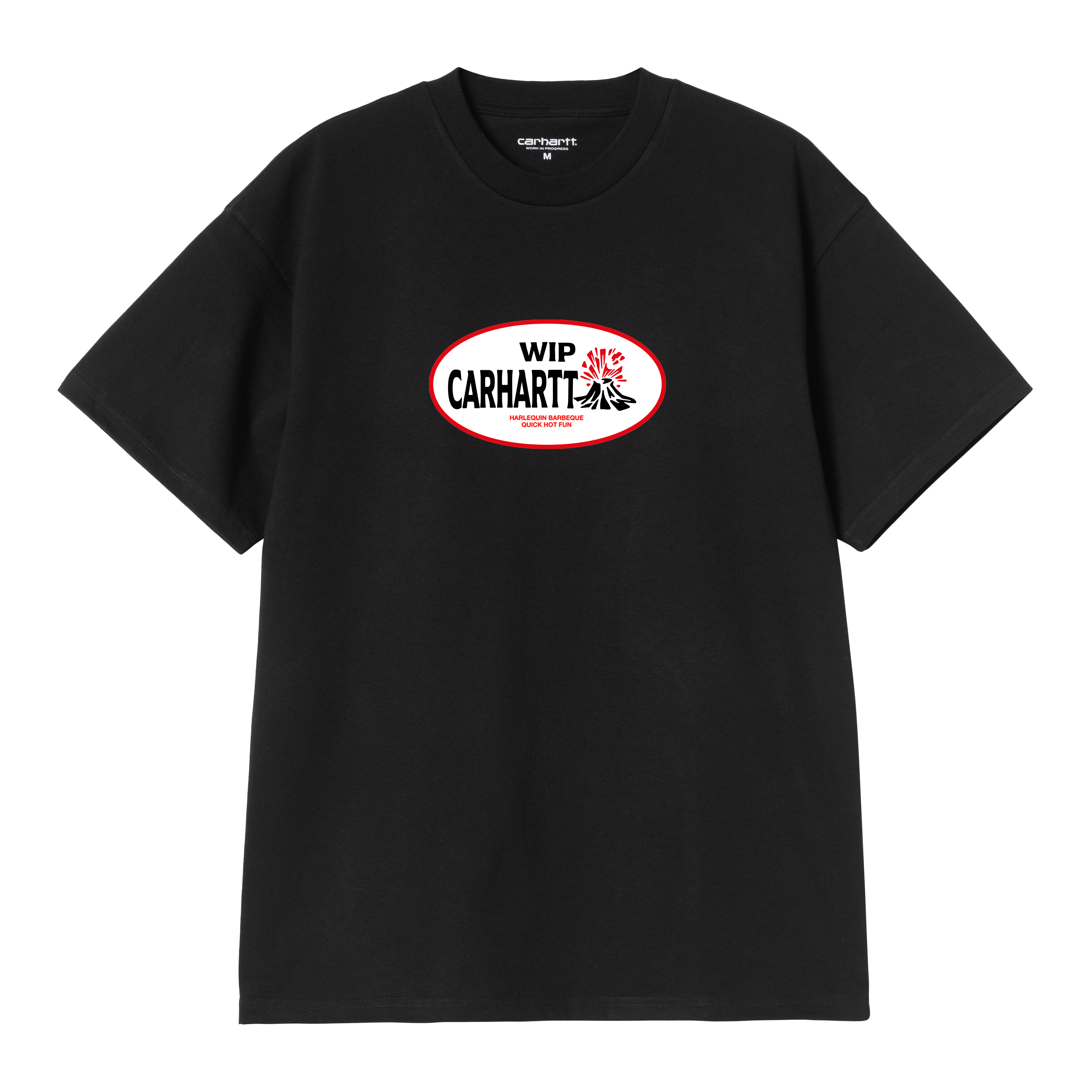 Carhartt WIP S/S Harlequin BBQ T-Shirt Black | XS | Men
