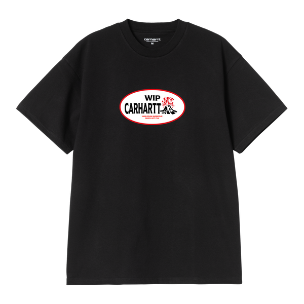S/S Harlequin BBQ T-Shirt Black