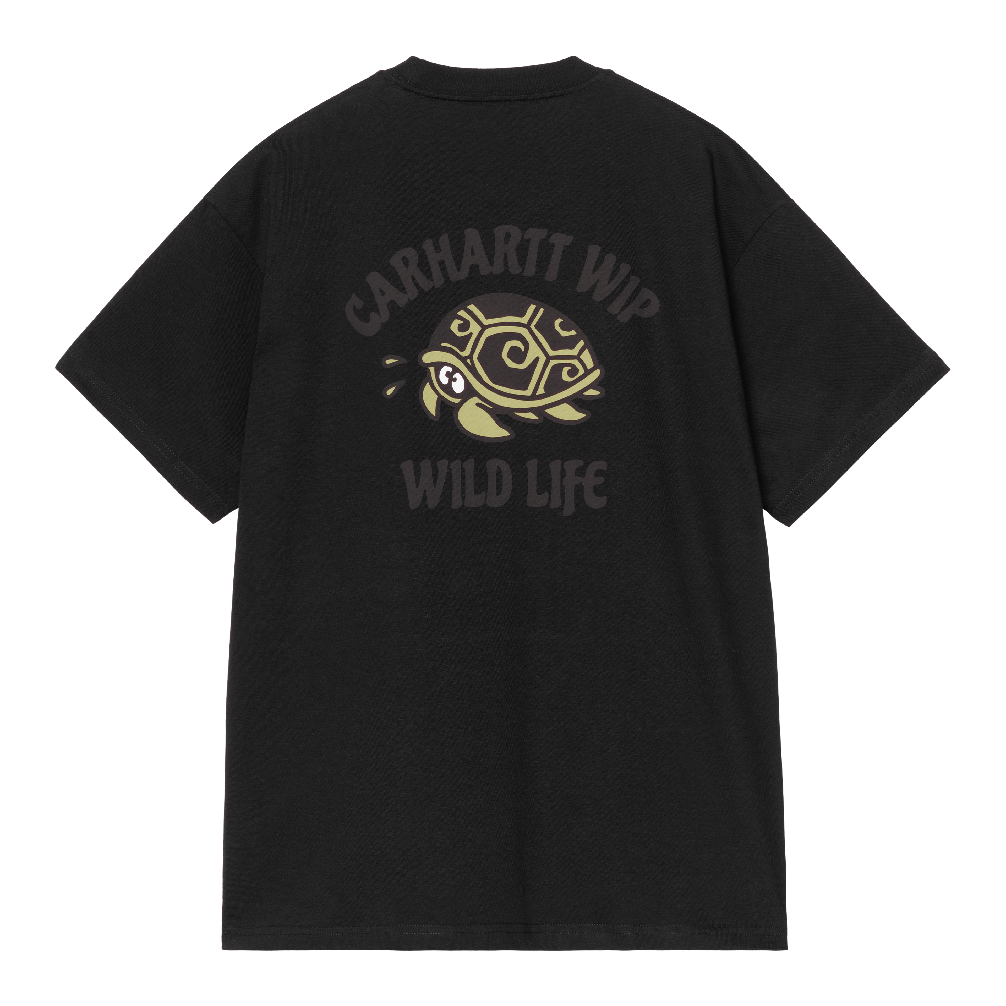 Carhartt WIP S/S Wild Life T-Shirt, Black | Official Online Store