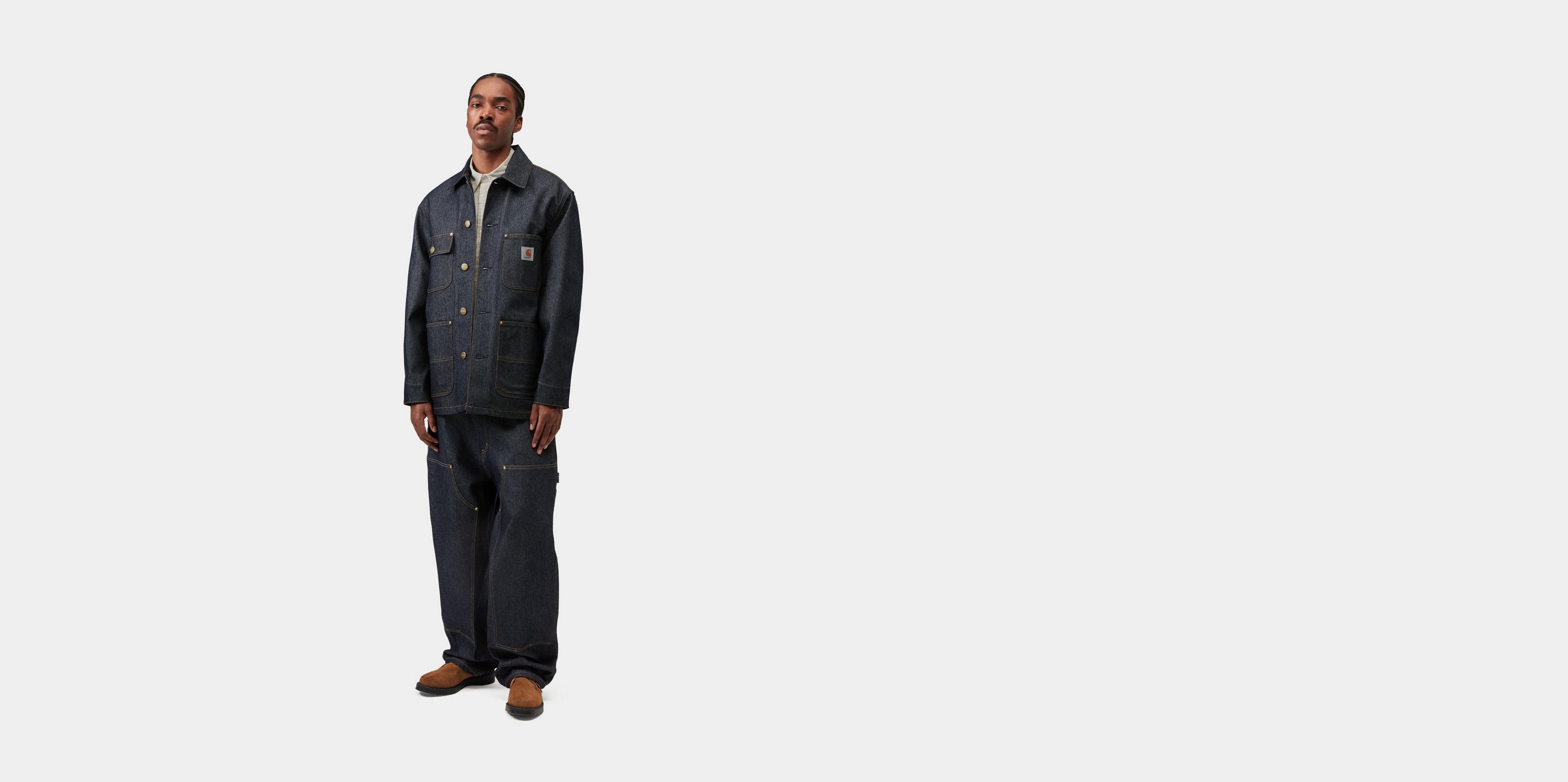 Carhartt WIP Aden Chore Coat, Blue | Official Online Store
