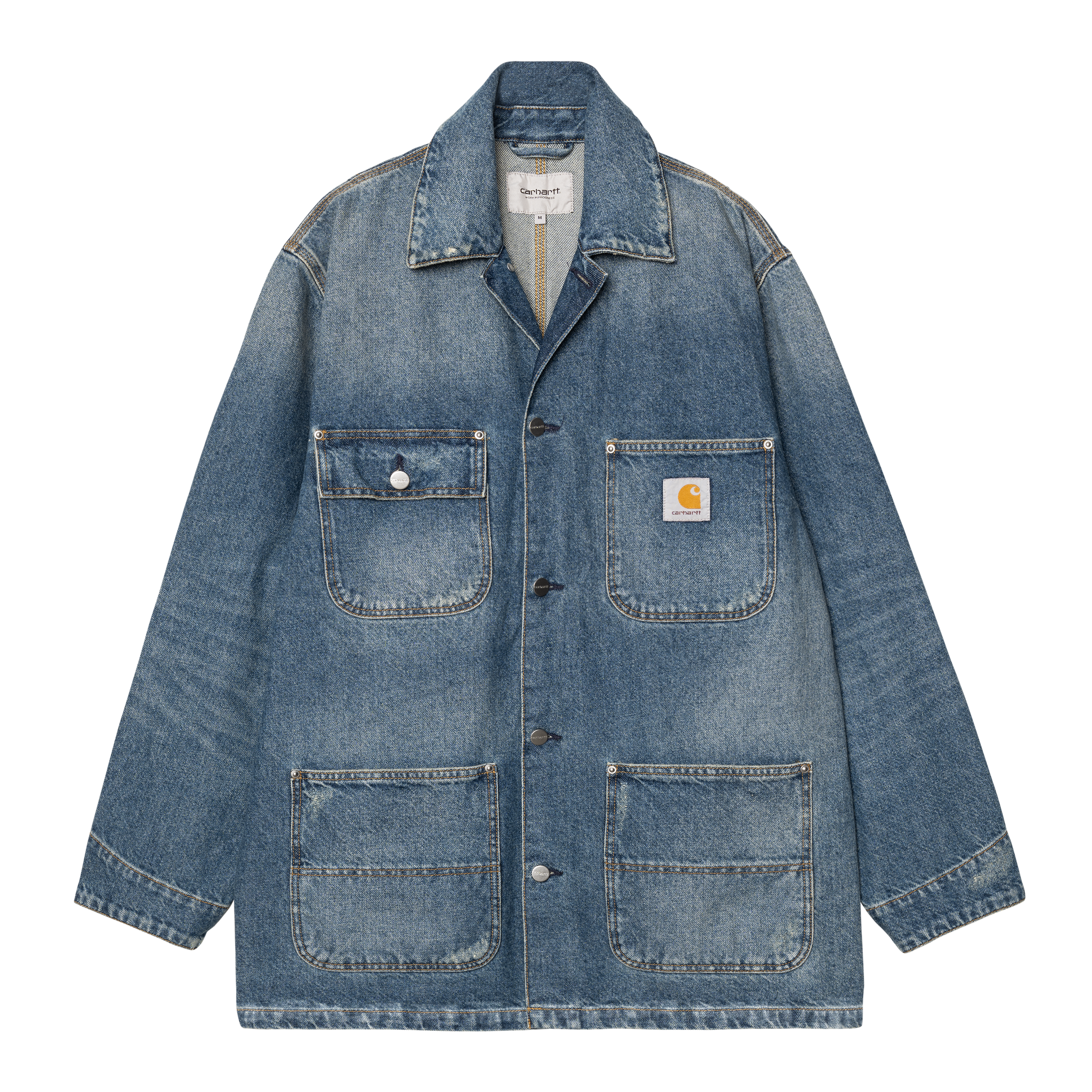 Carhartt WIP Aden Chore Coat, Blue | Official Online Store