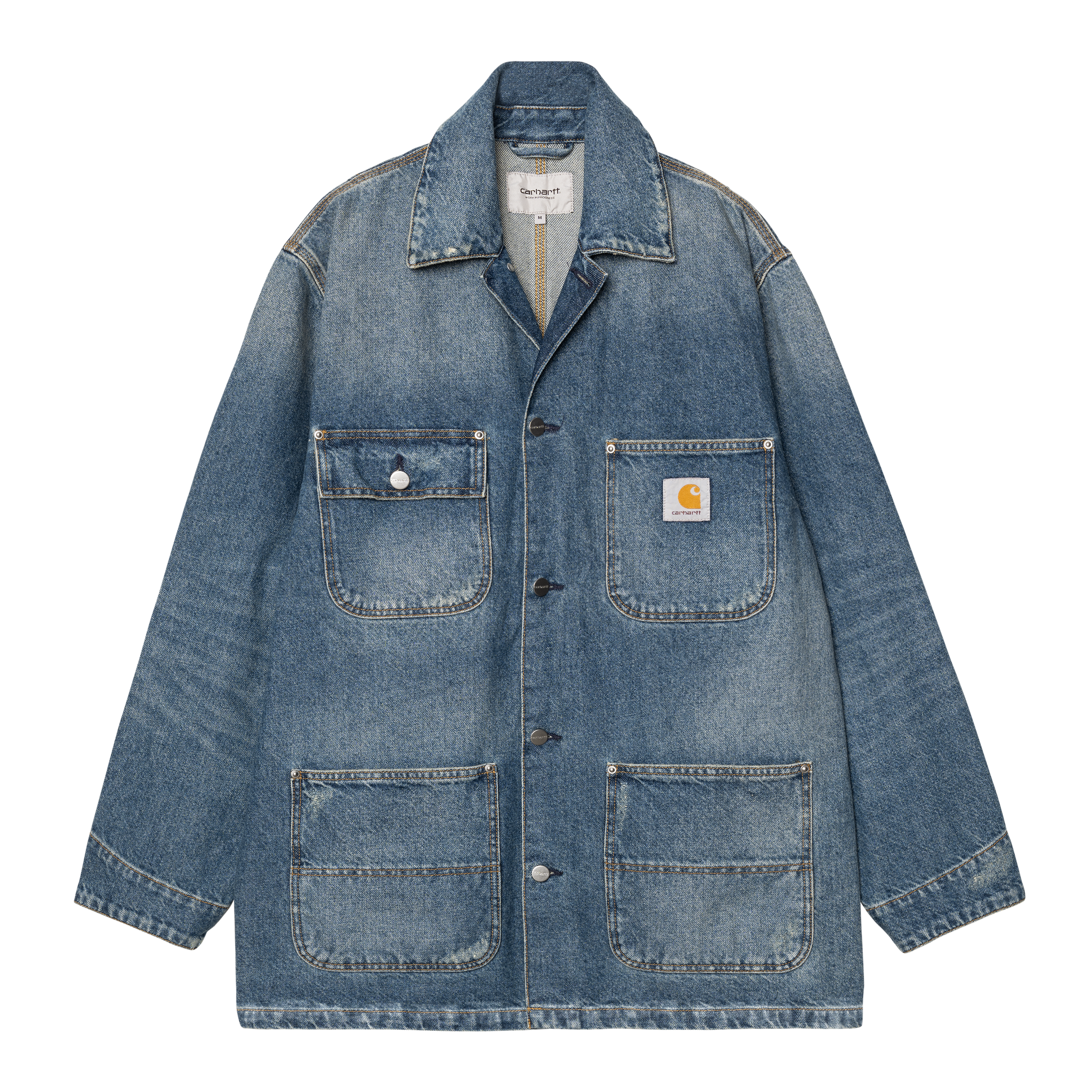 Carhartt WIP Aden Chore Coat, Blue | Official Online Store