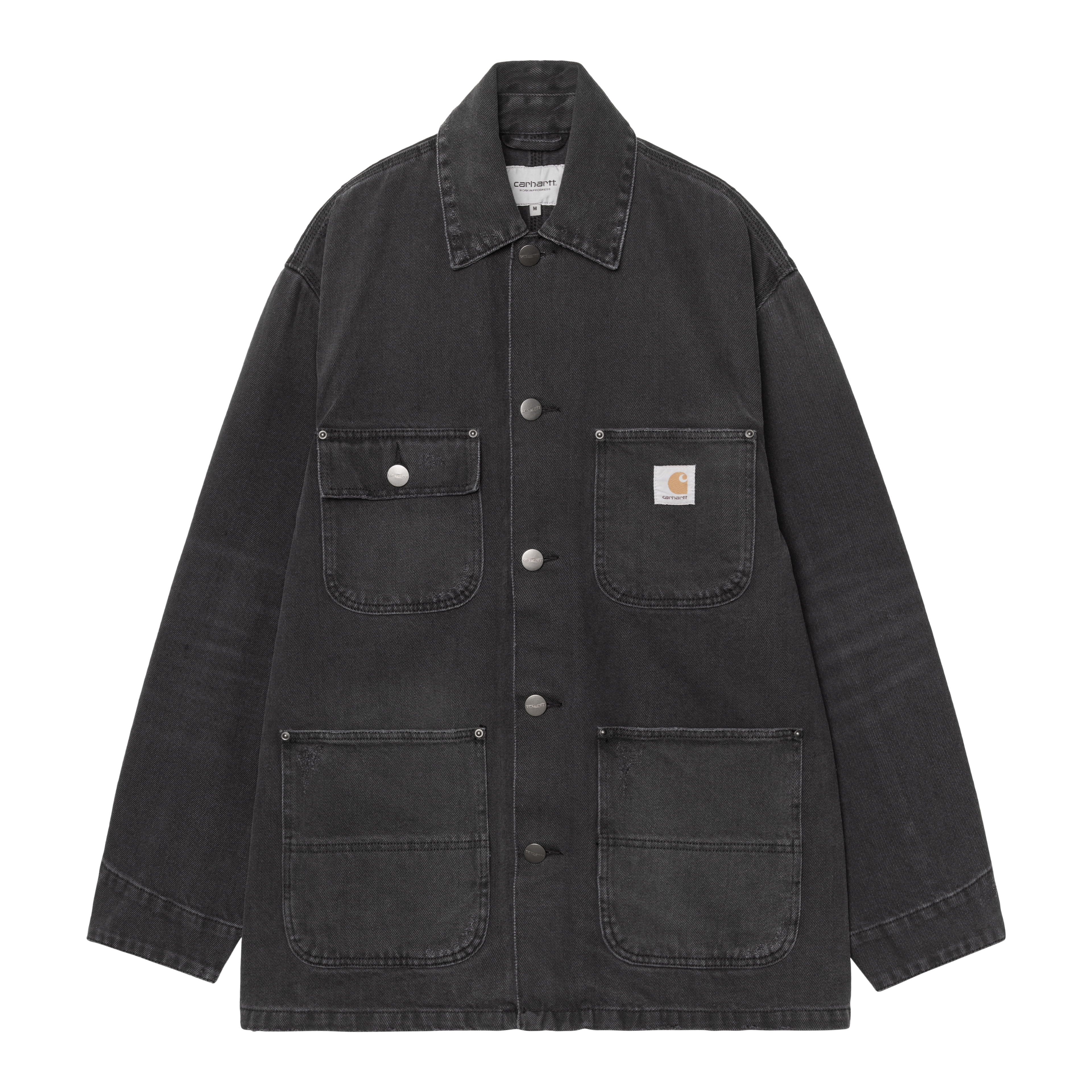 Carhartt WIP Aden Chore Coat, Black | Official Online Store