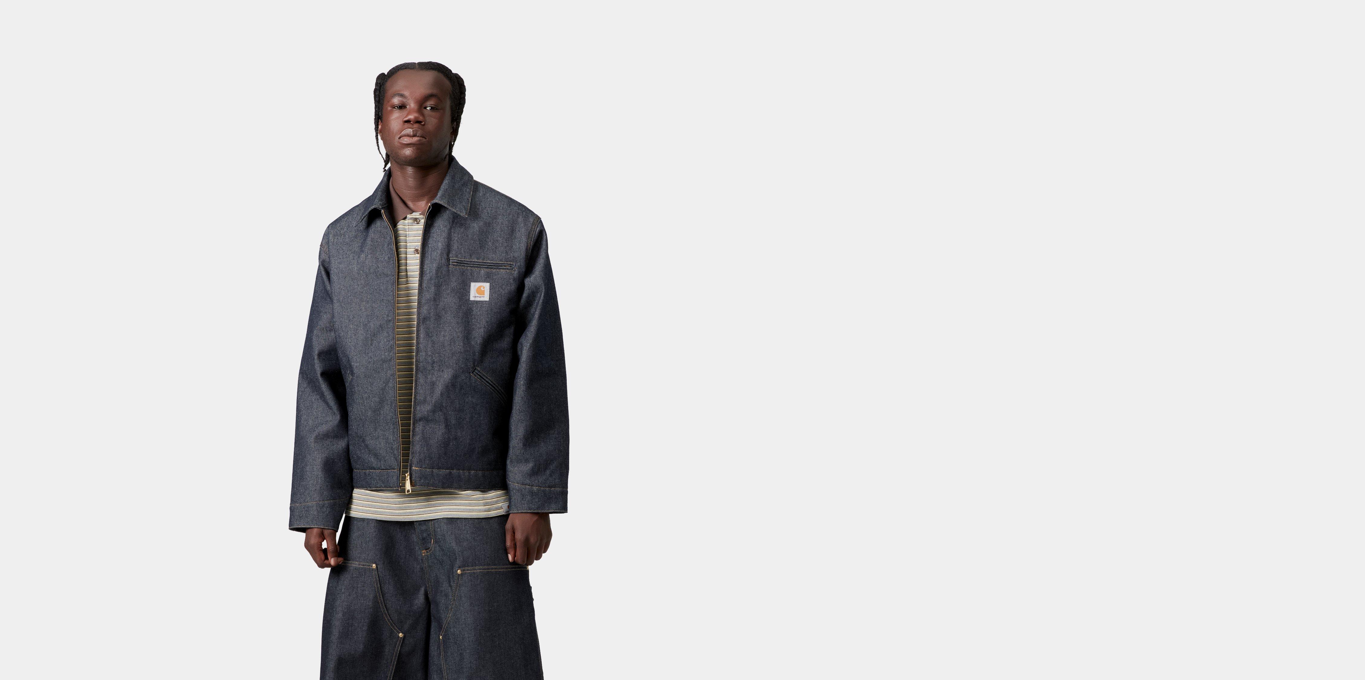 新品未使用Carhartt WIP OG DETROIT JACKET S Carhartt WIP OG Detroit Jacket | Blue | FARFETCH