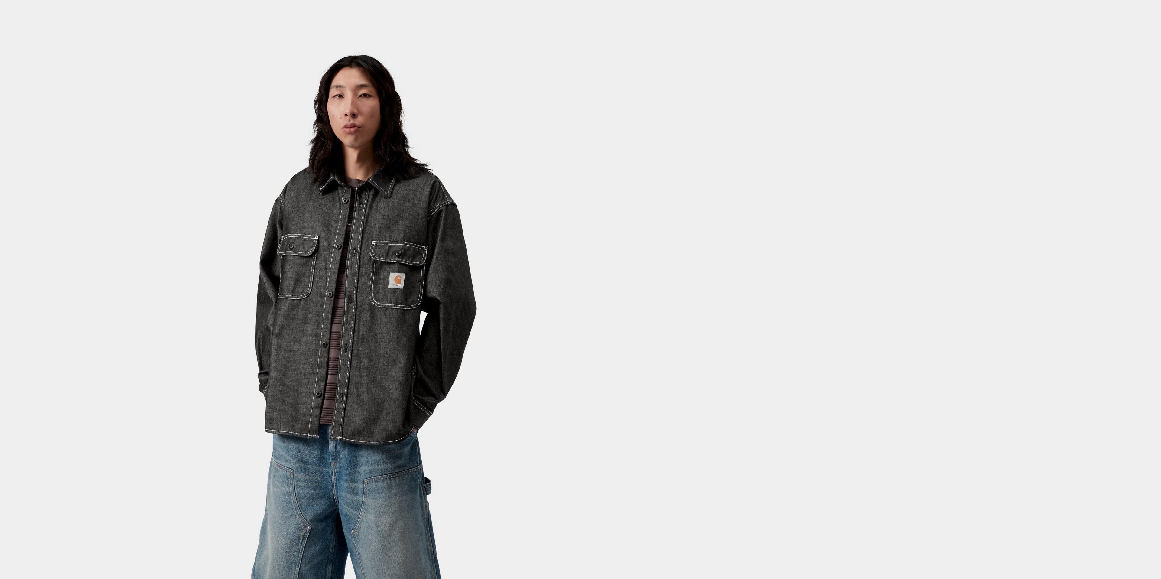 Carhartt WIP Tigan Shirt Jac, Black | Official Online Store
