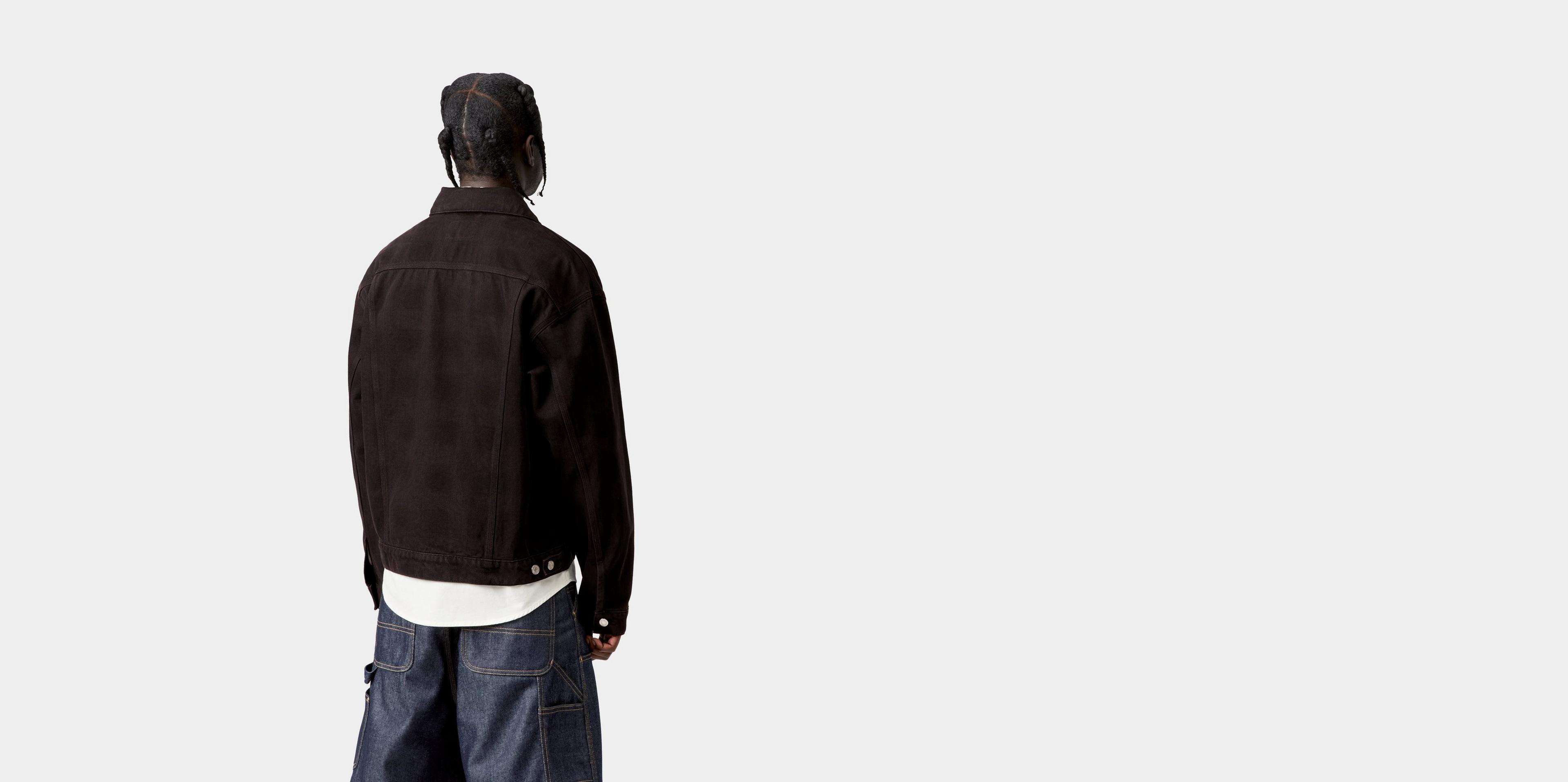 ジャケット・アウター Carhartt WIP Everson Trucker Jacket Carhartt WIP Everson Trucker Jacket, Everson Print, Black