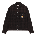 Carhartt WIP Everson Trucker Jacket, Everson Print, Black